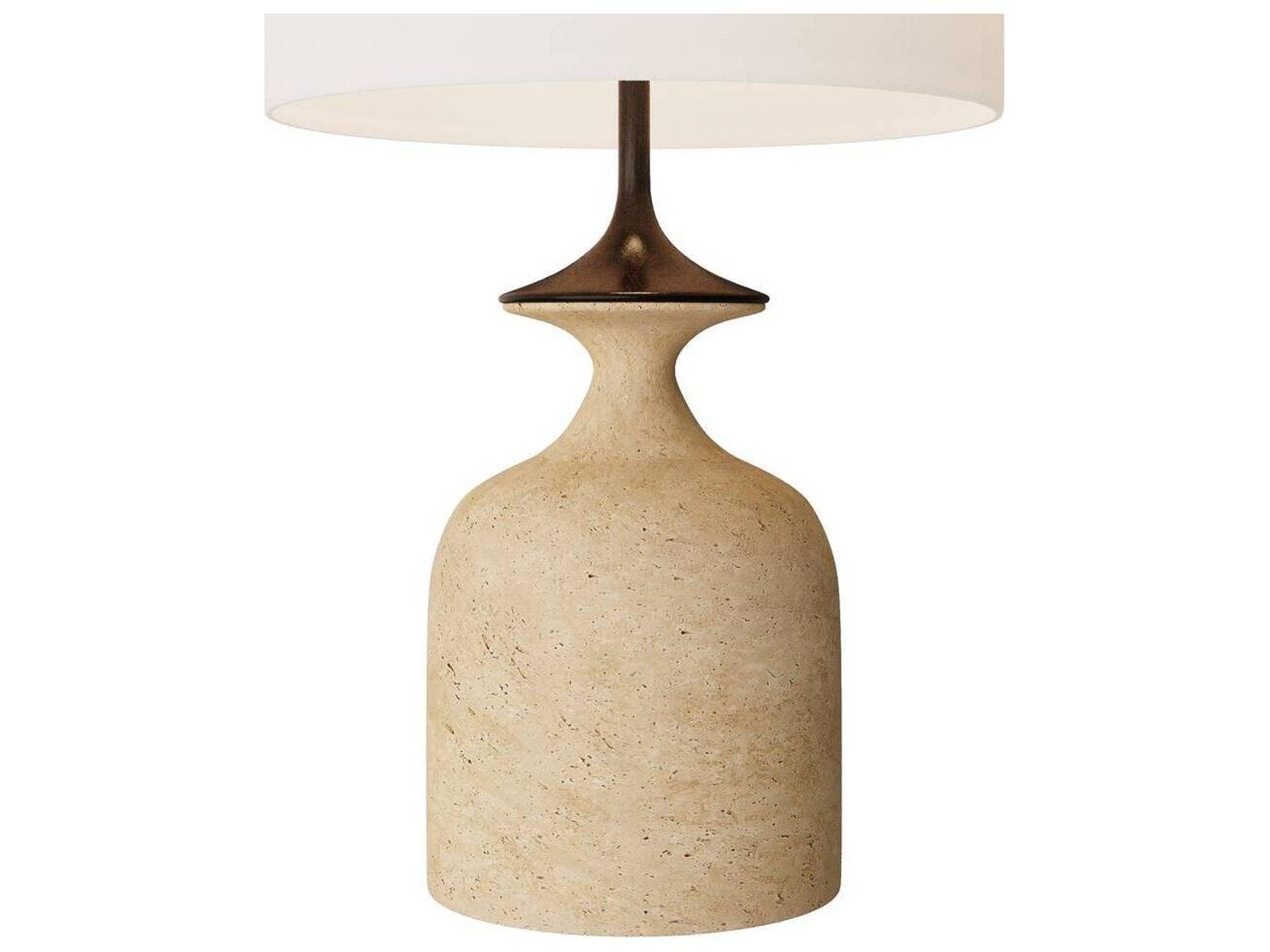 Arteriors Home Bridgeport Sand English Bronze Buffet Lamp