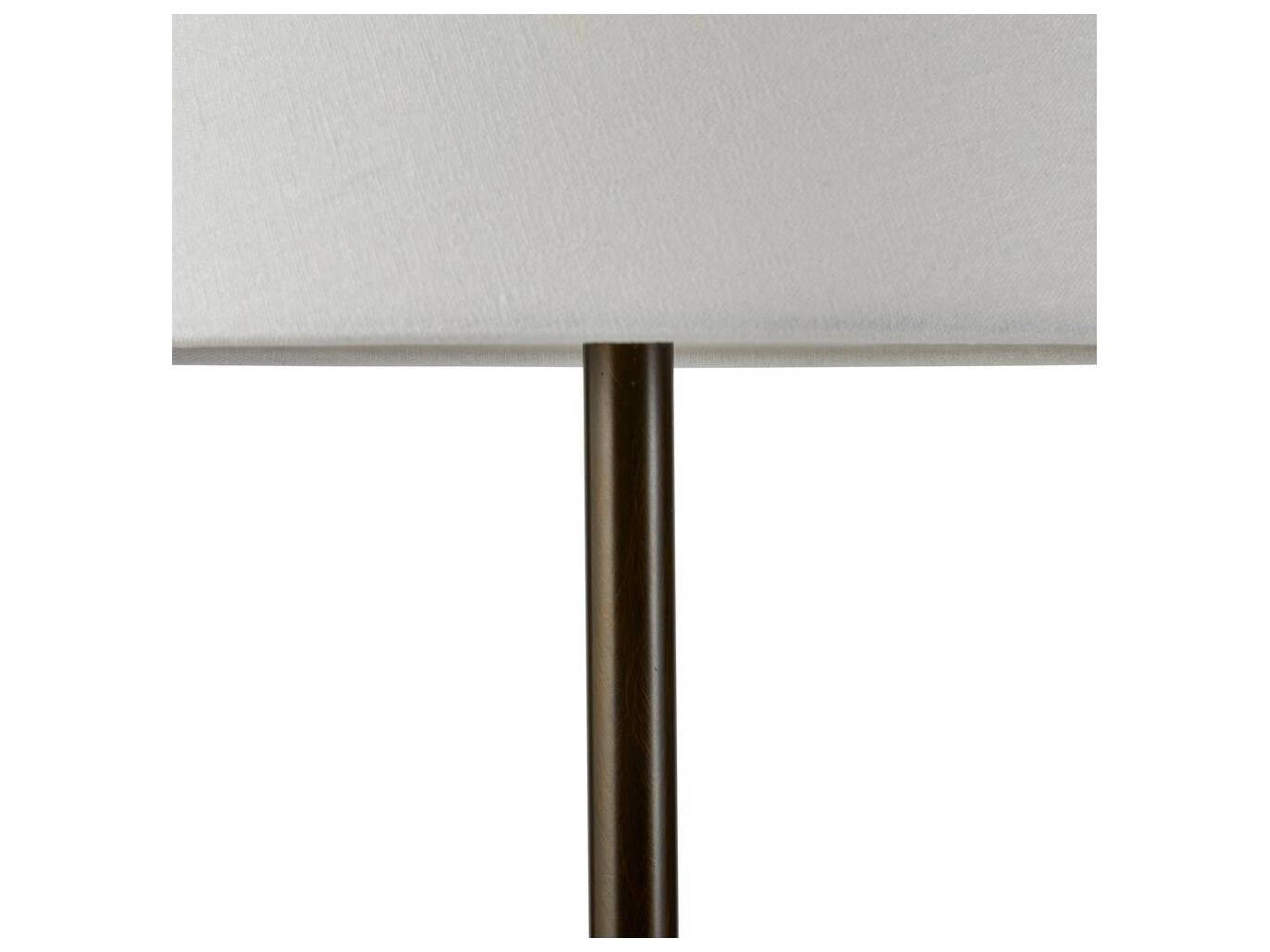 Arteriors Home Conway English Bronze White Buffet Lamp