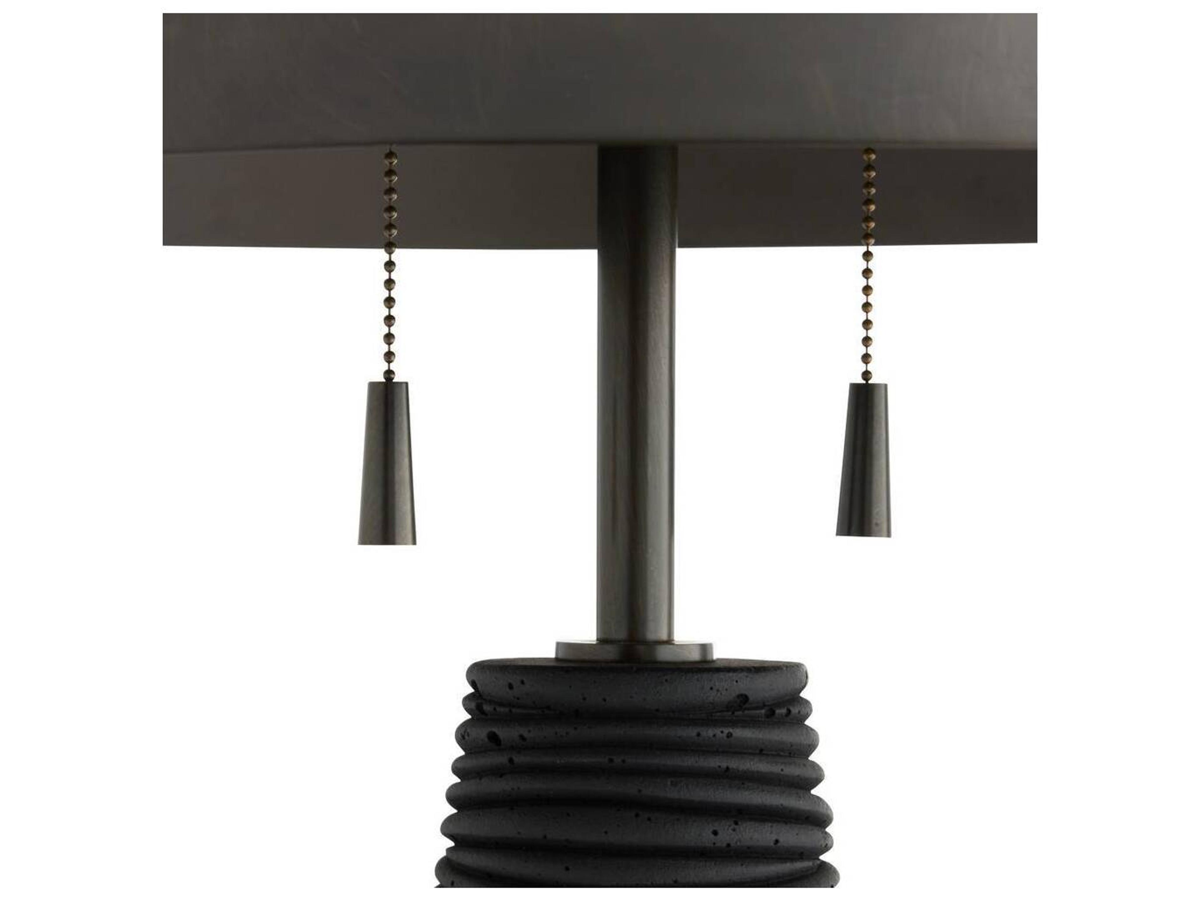 Arteriors Home Fender Black Bronze Buffet Lamp