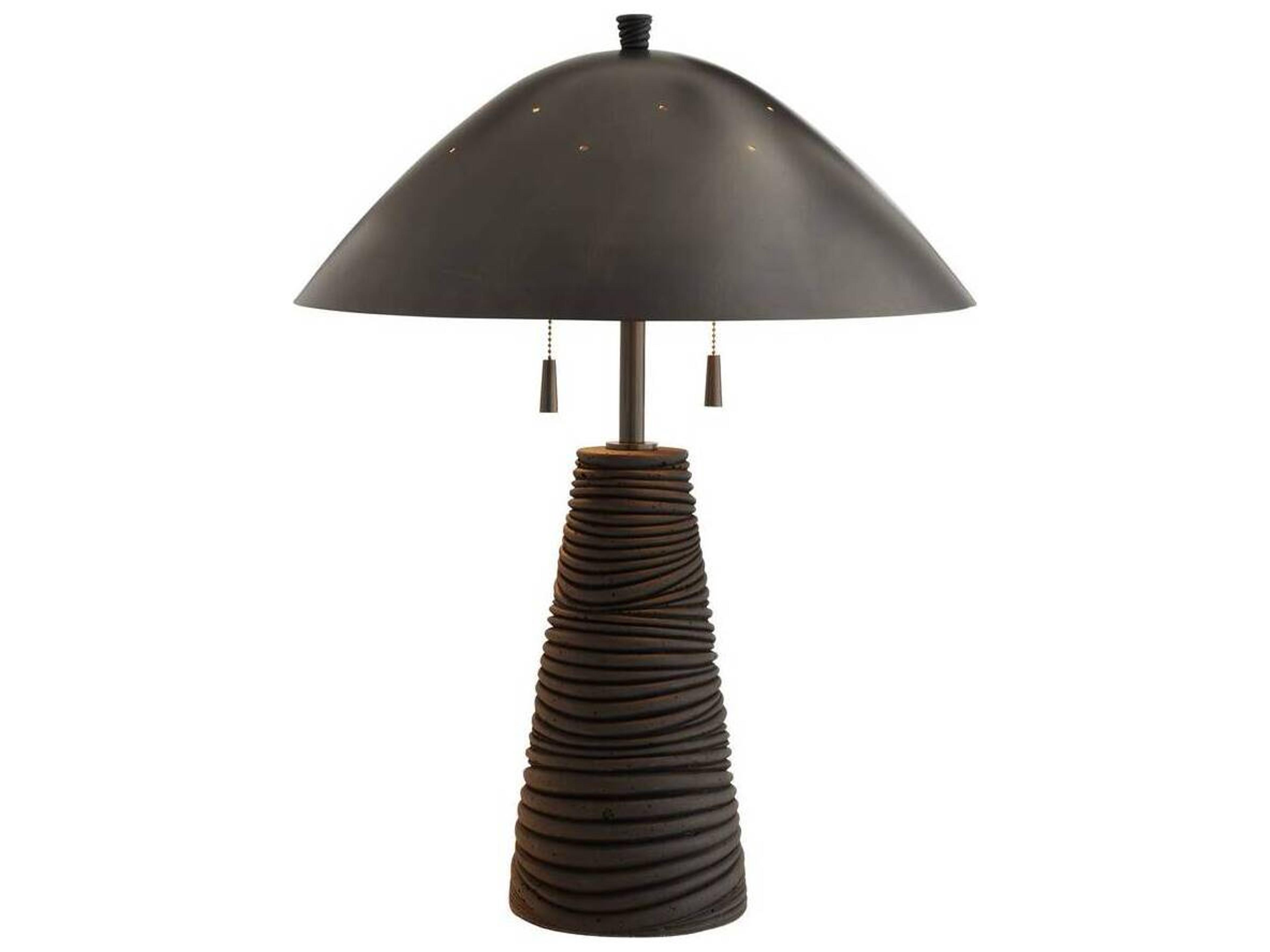 Arteriors Home Fender Black Bronze Buffet Lamp