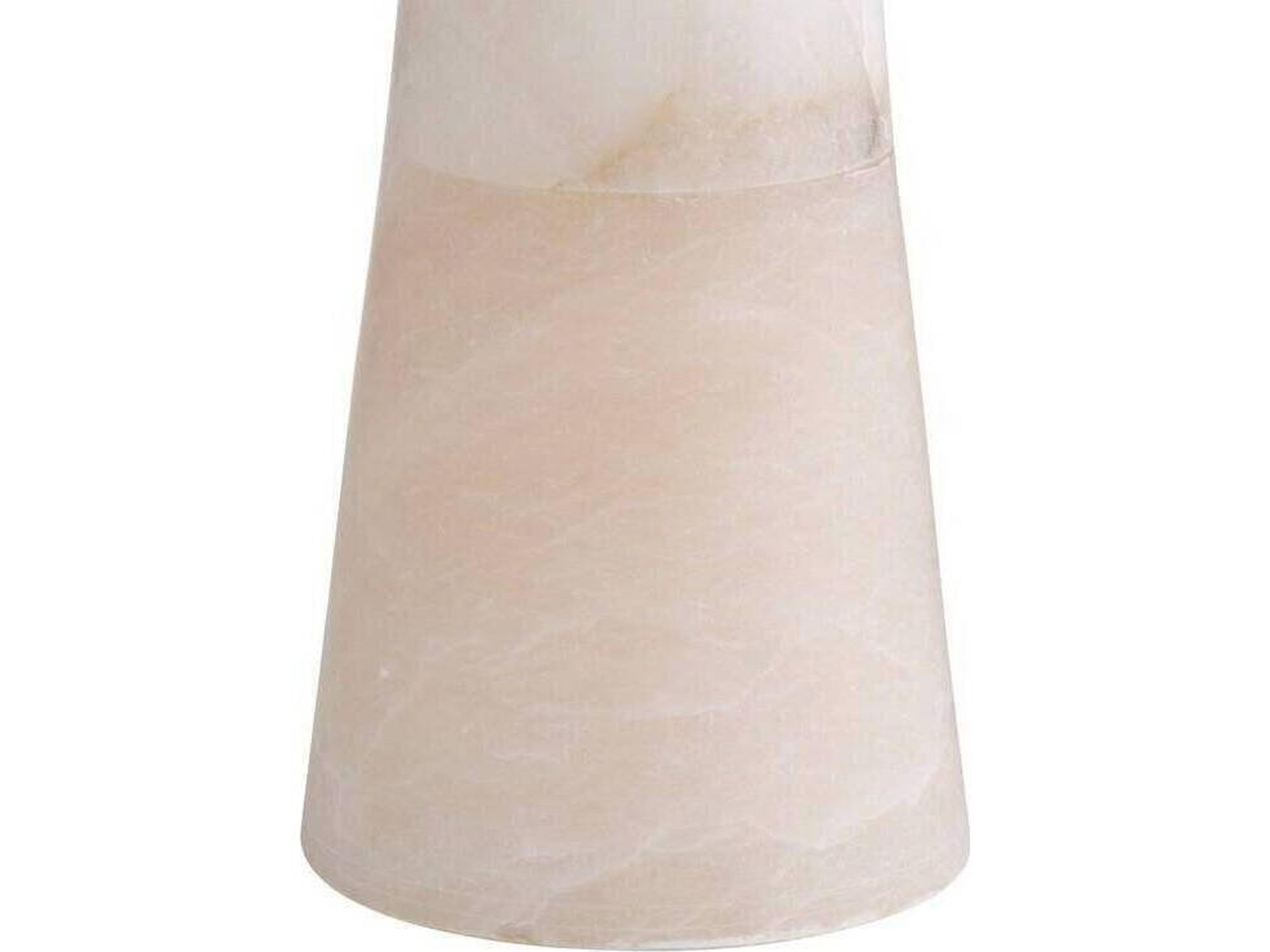 Arteriors Home Chanell White Antique Brass Gold Buffet Lamp