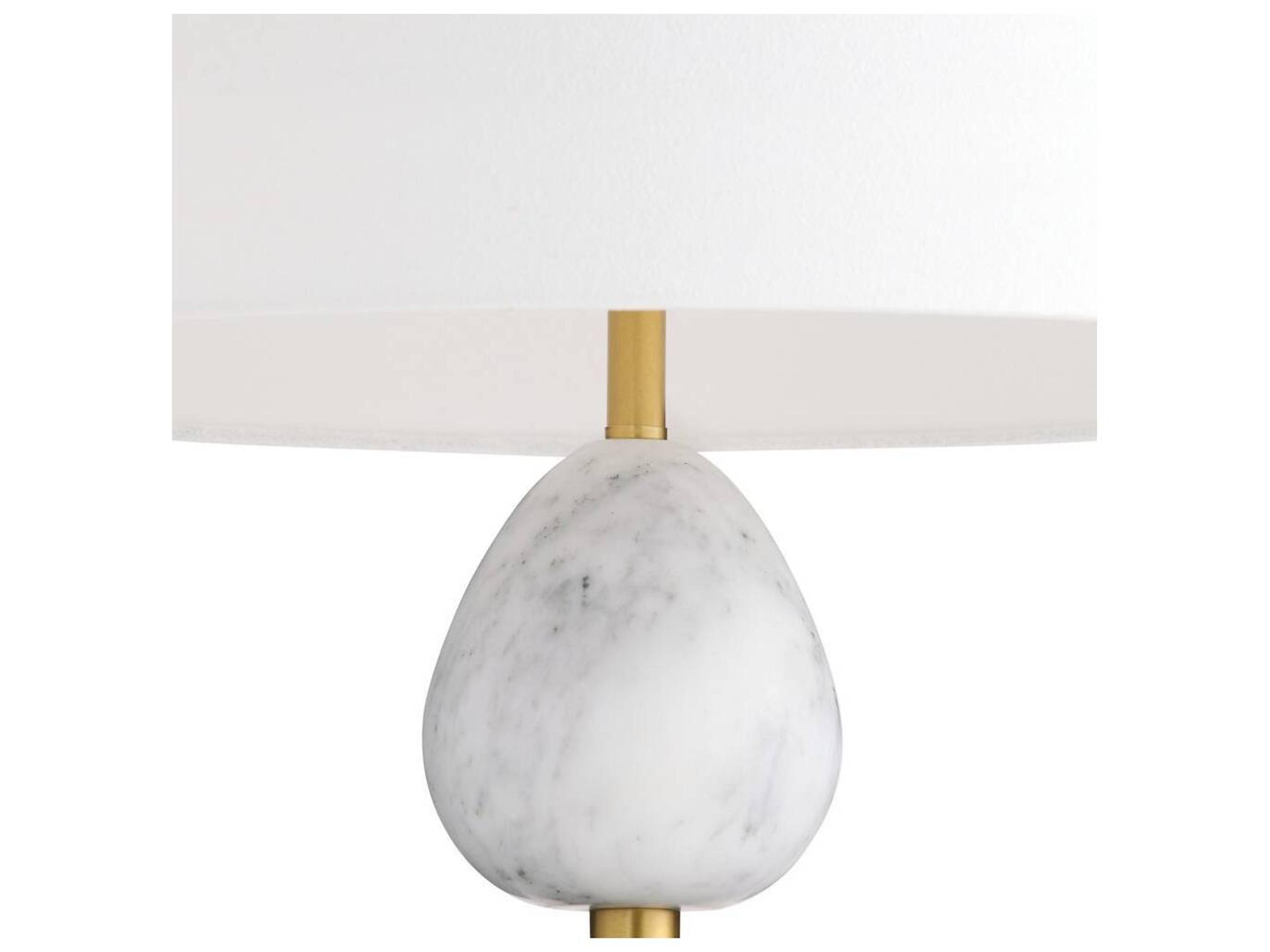 Arteriors Home Aubrey White Buffet Lamp
