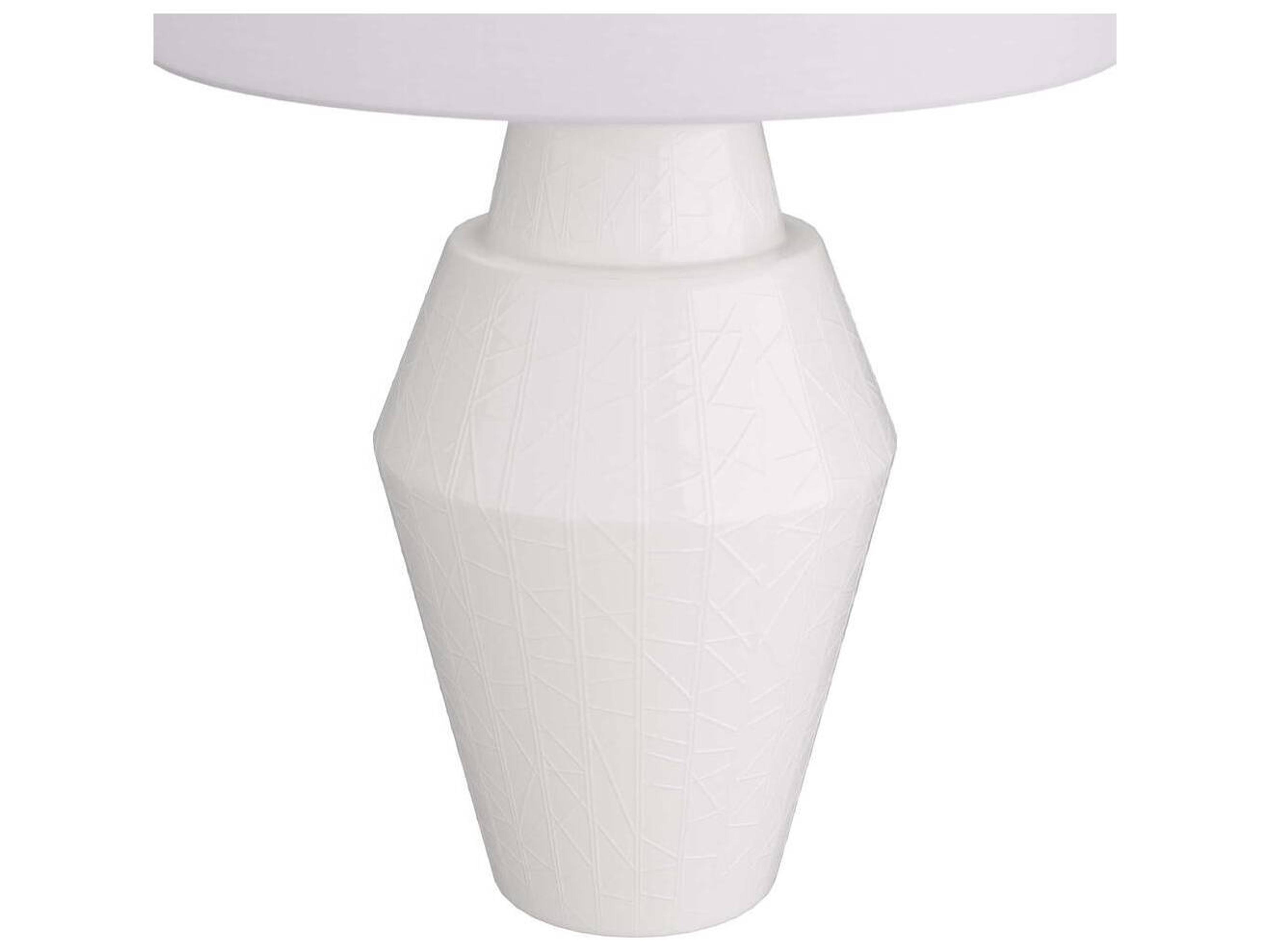 Arteriors Home White Buffet Lamp