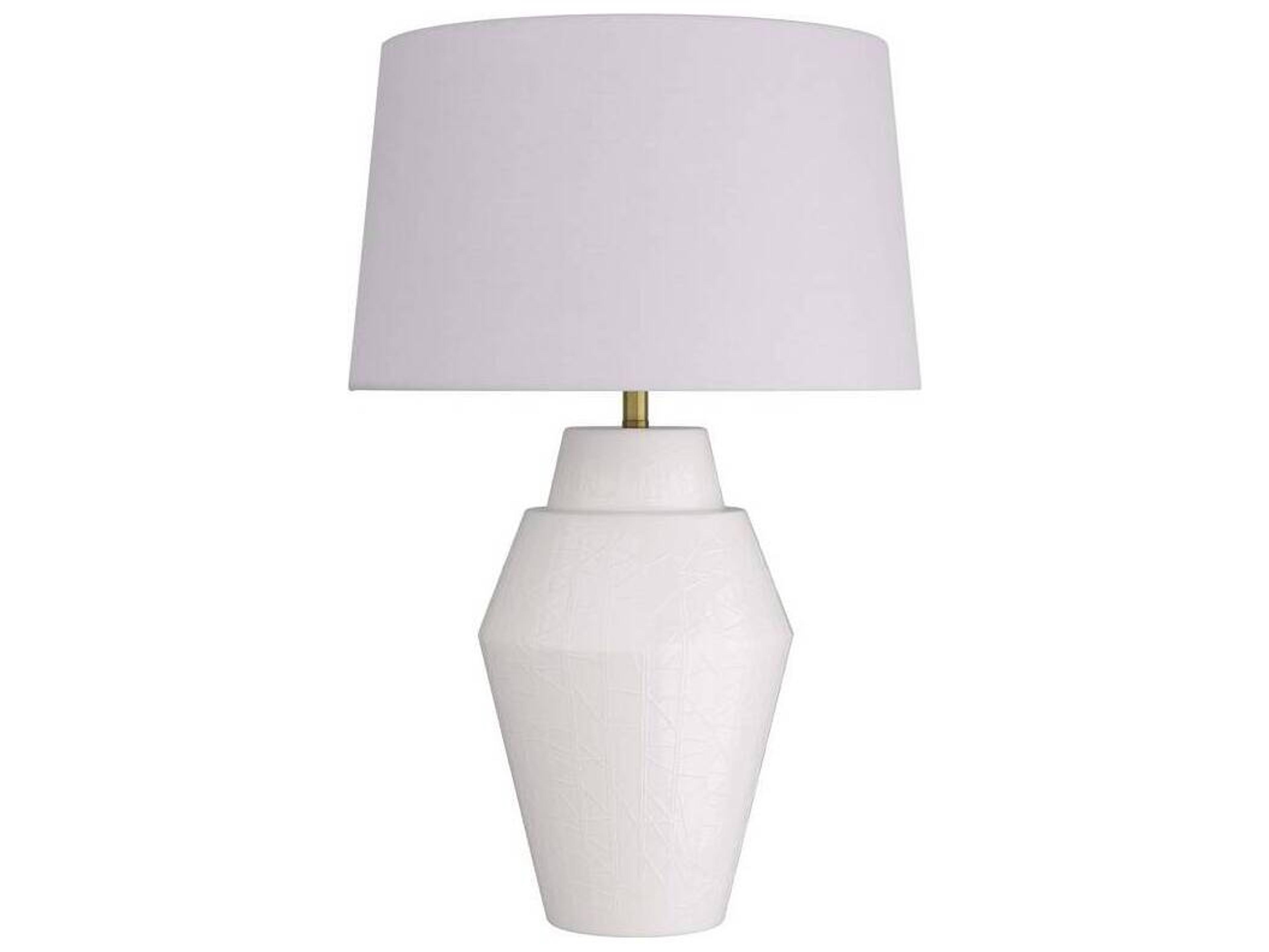 White Buffet Lamp
