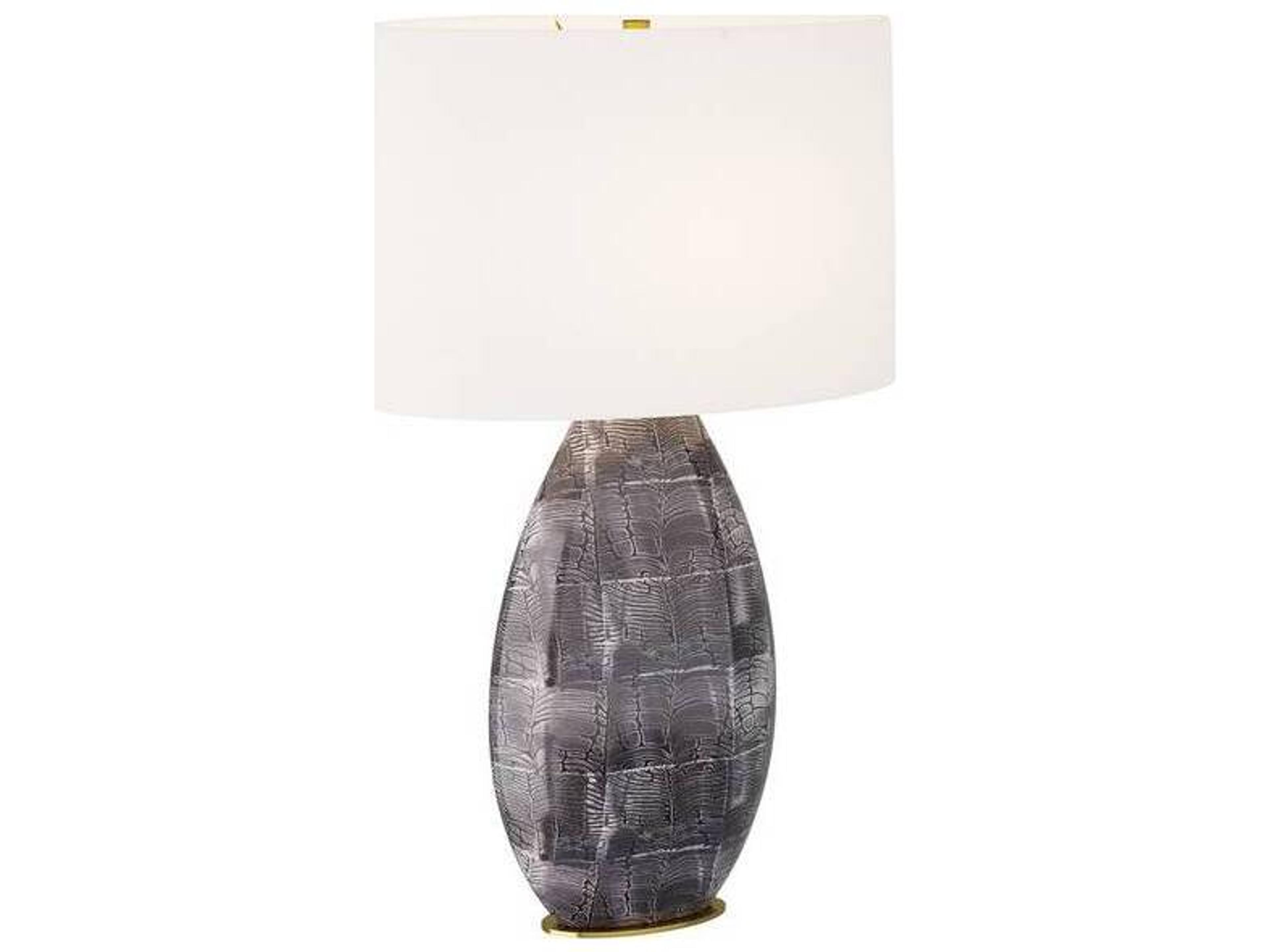 Gray Cobra Buffet Lamp