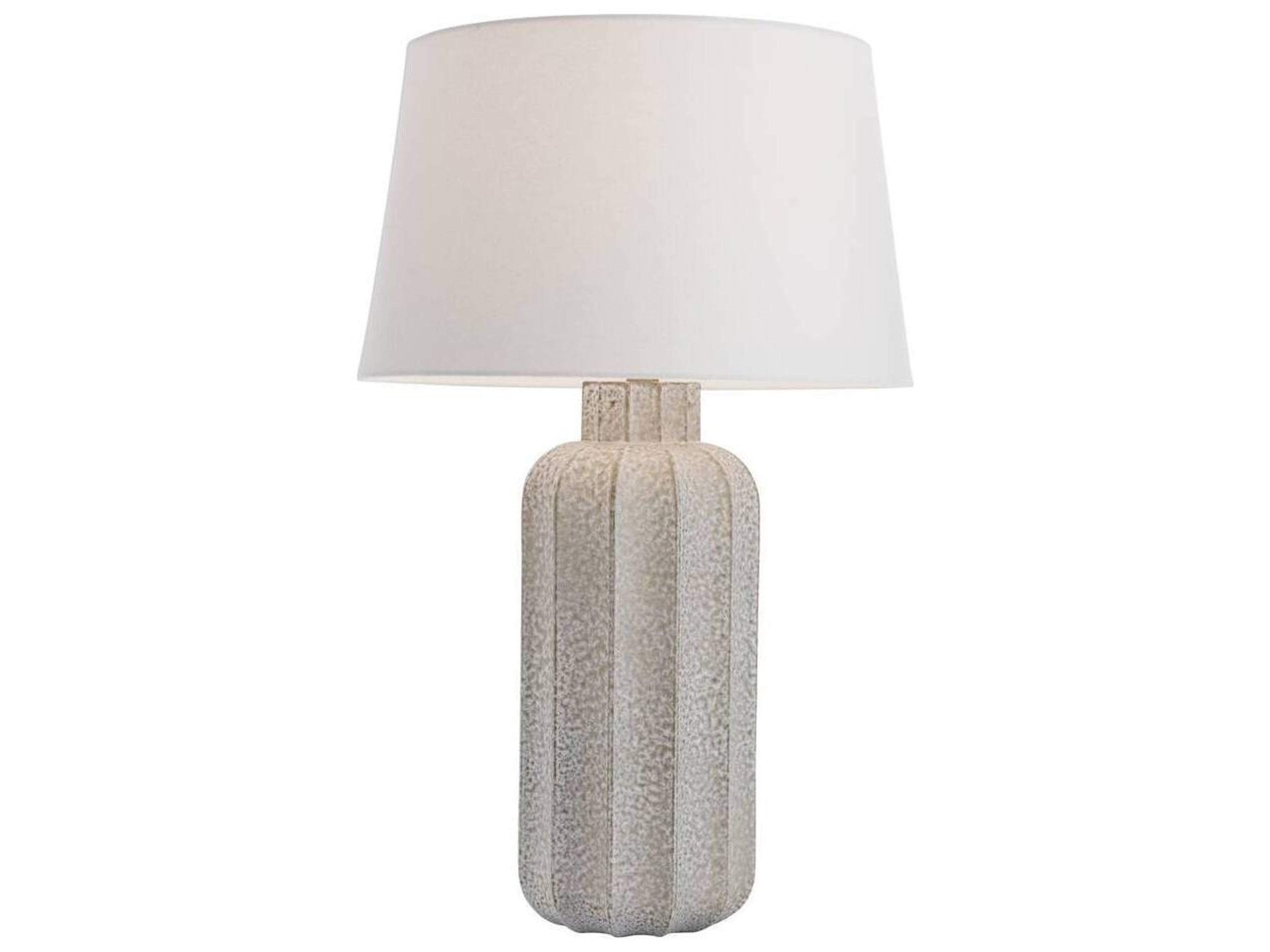 Henrietta Table Lamp Lunar Reactive Porcelain