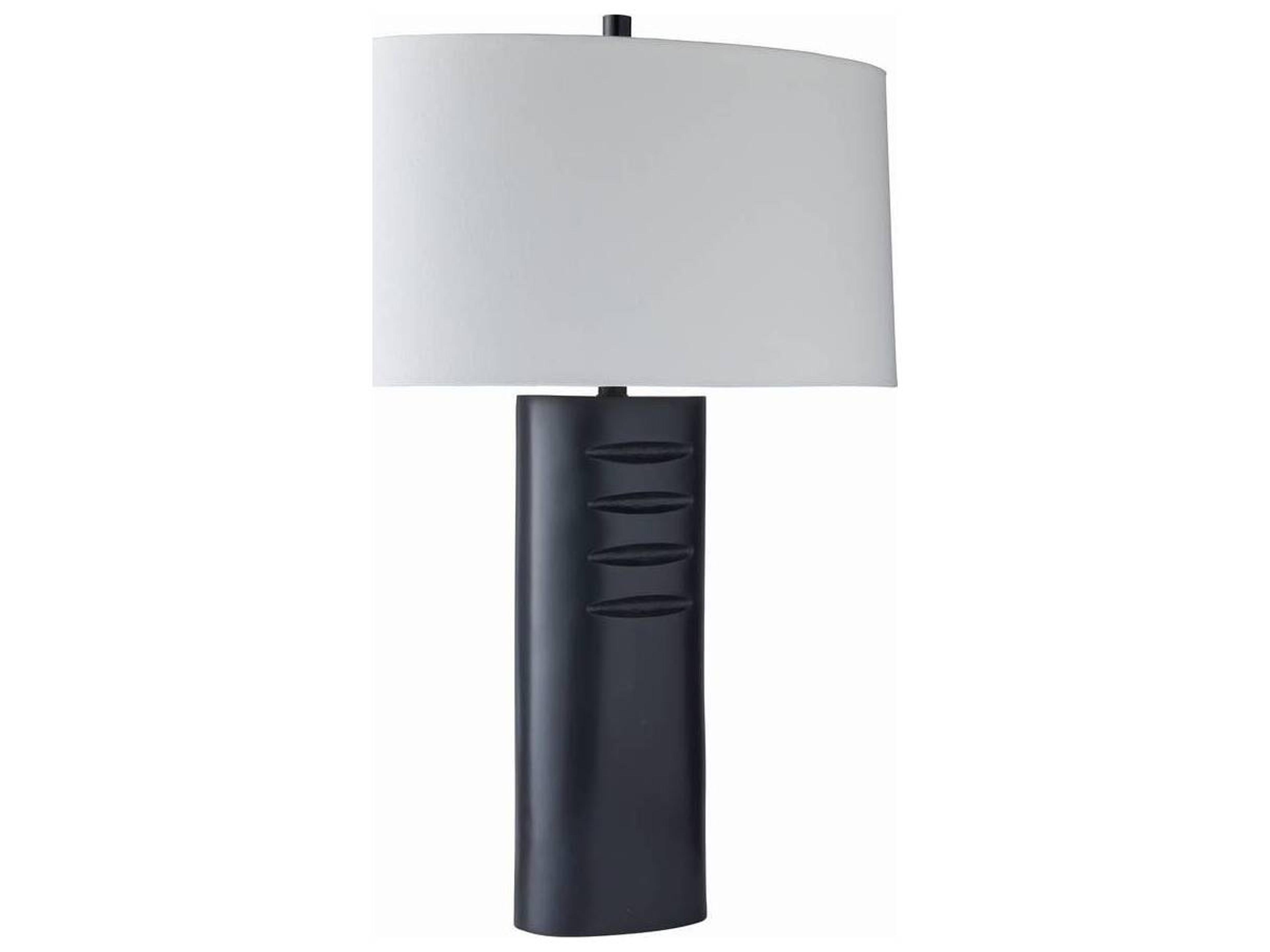 Arteriors Home Darth Bronze White Buffet Lamp