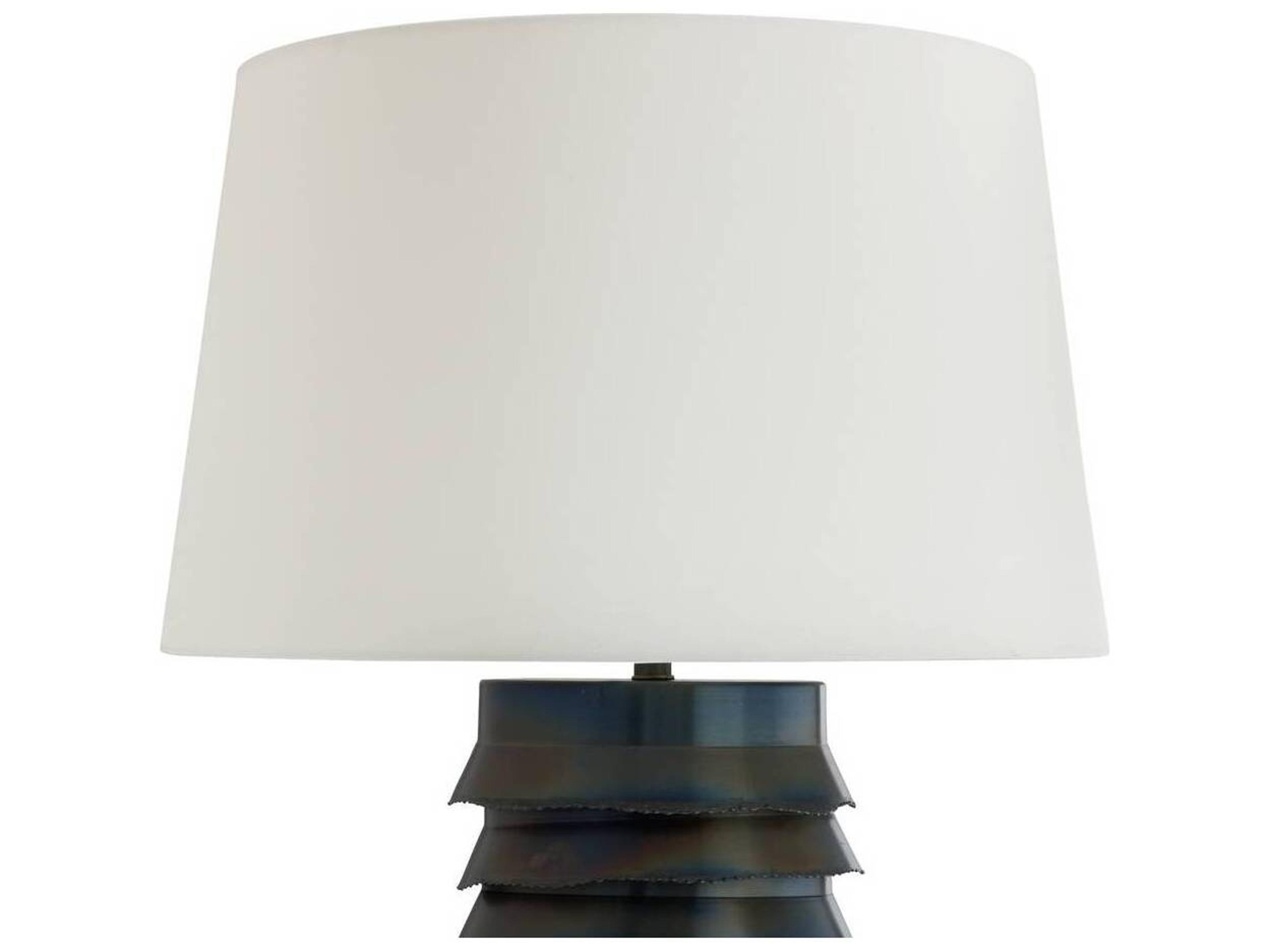 Arteriors Home Frasier Black Buffet Lamp