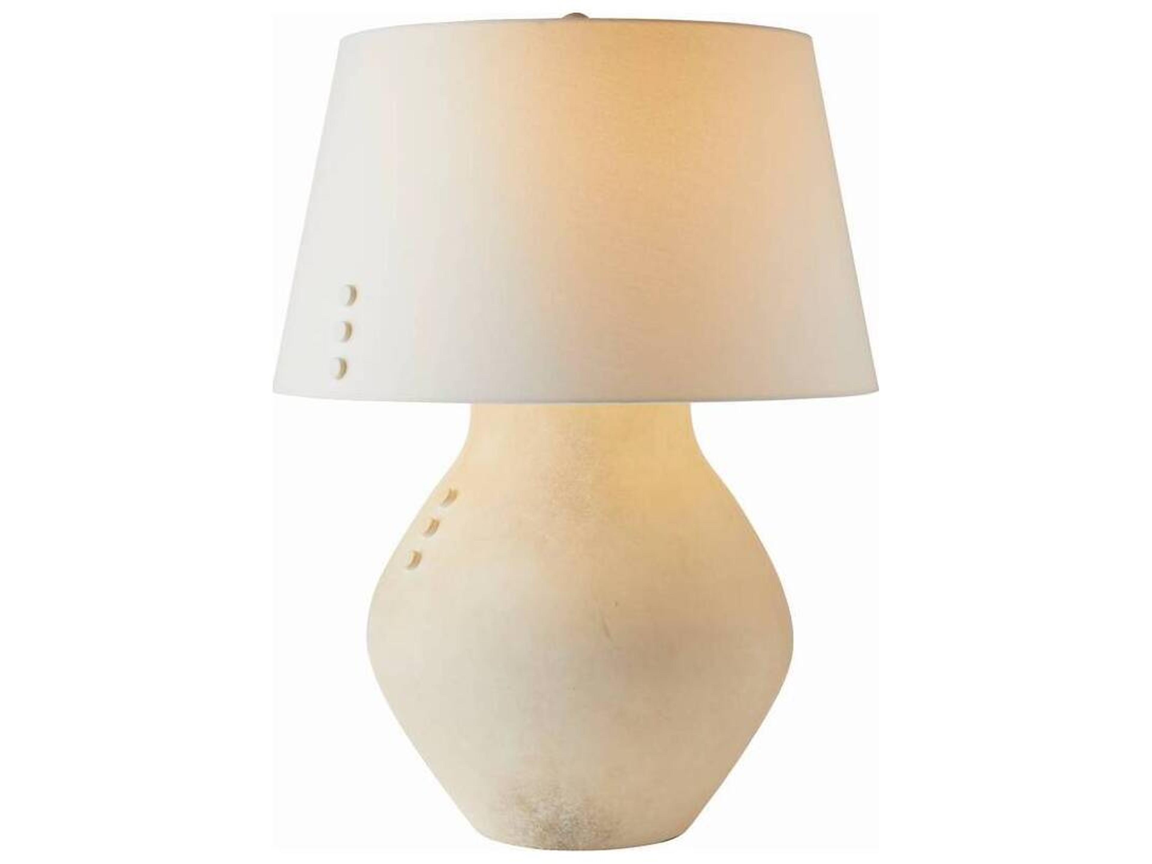Arteriors Home Egg Shell Yellow Buffet Lamp