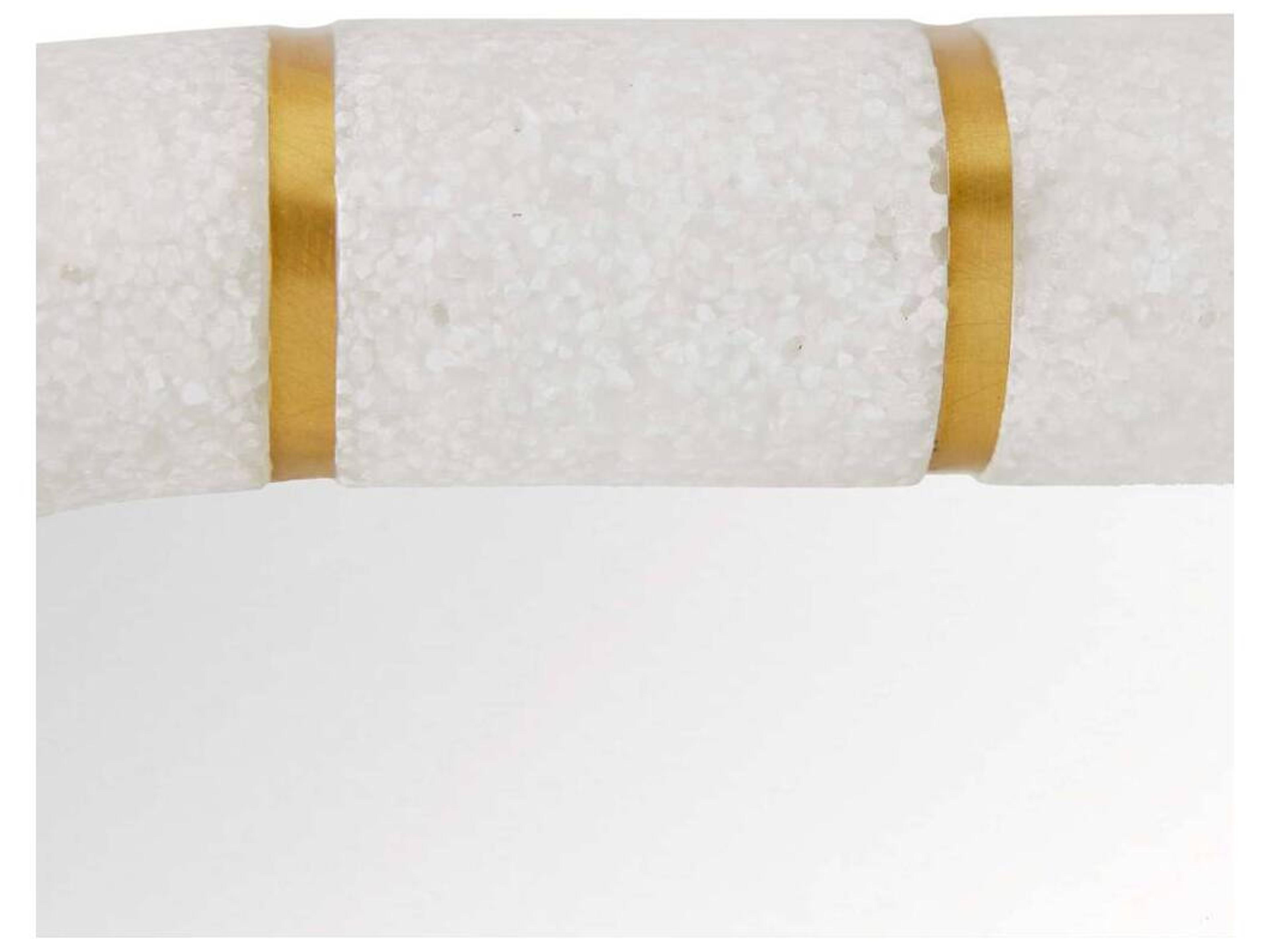 Arteriors Home Ivory Antique Brass Wall Mirror Rectangular