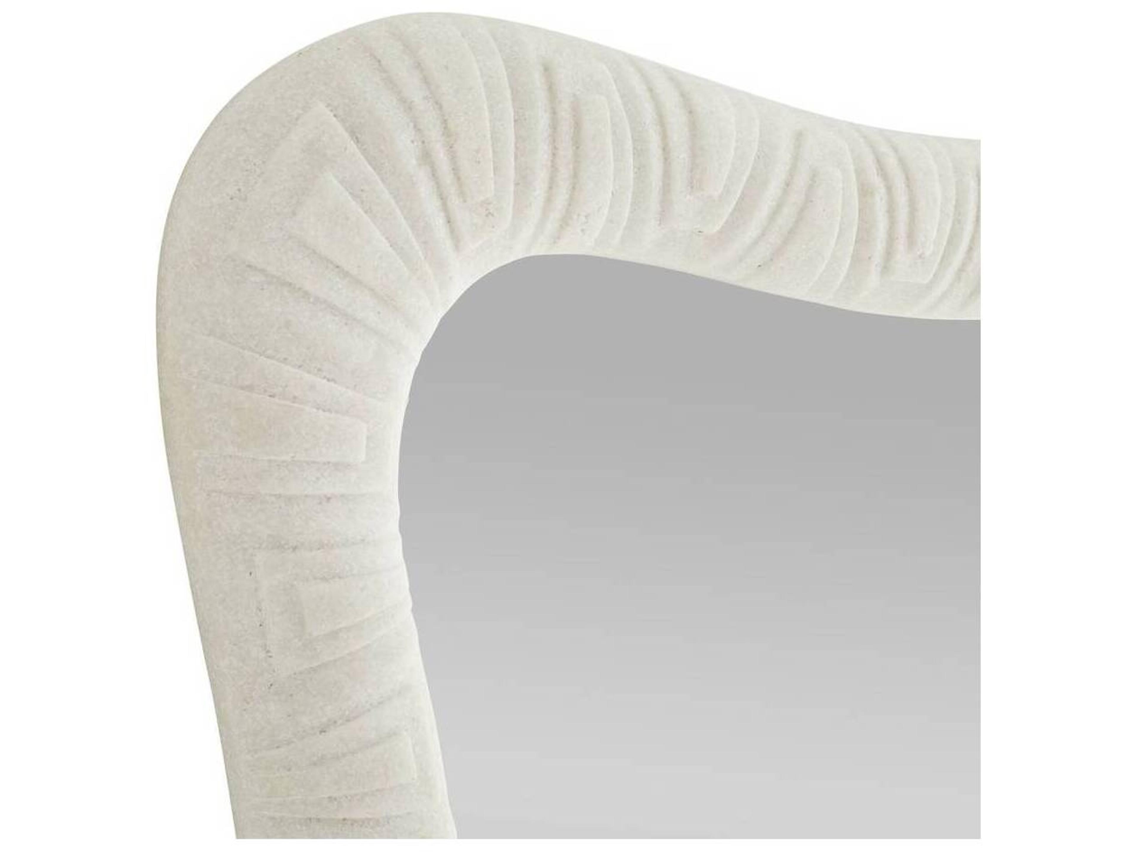 Arteriors Home Ivory Plain Wall Mirror Rectangular