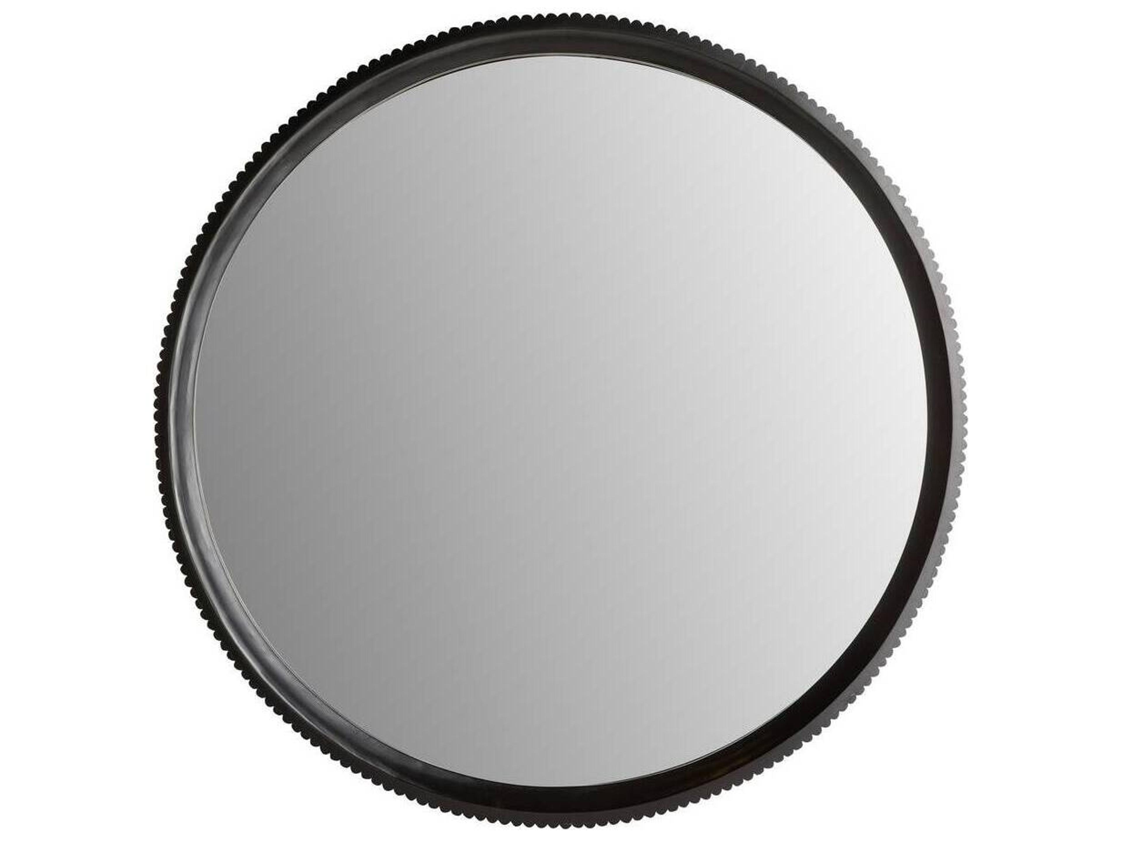 Arteriors Home Ebony Wall Mirror Round