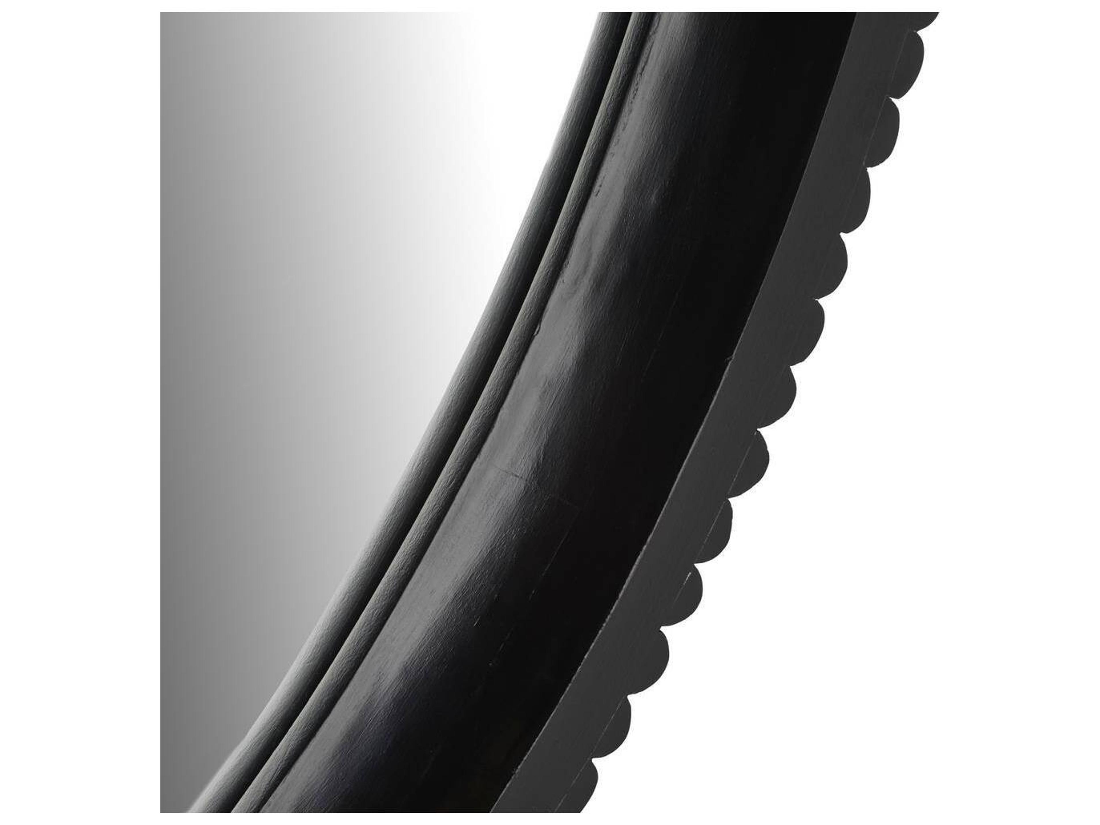 Arteriors Home Ebony Wall Mirror Round