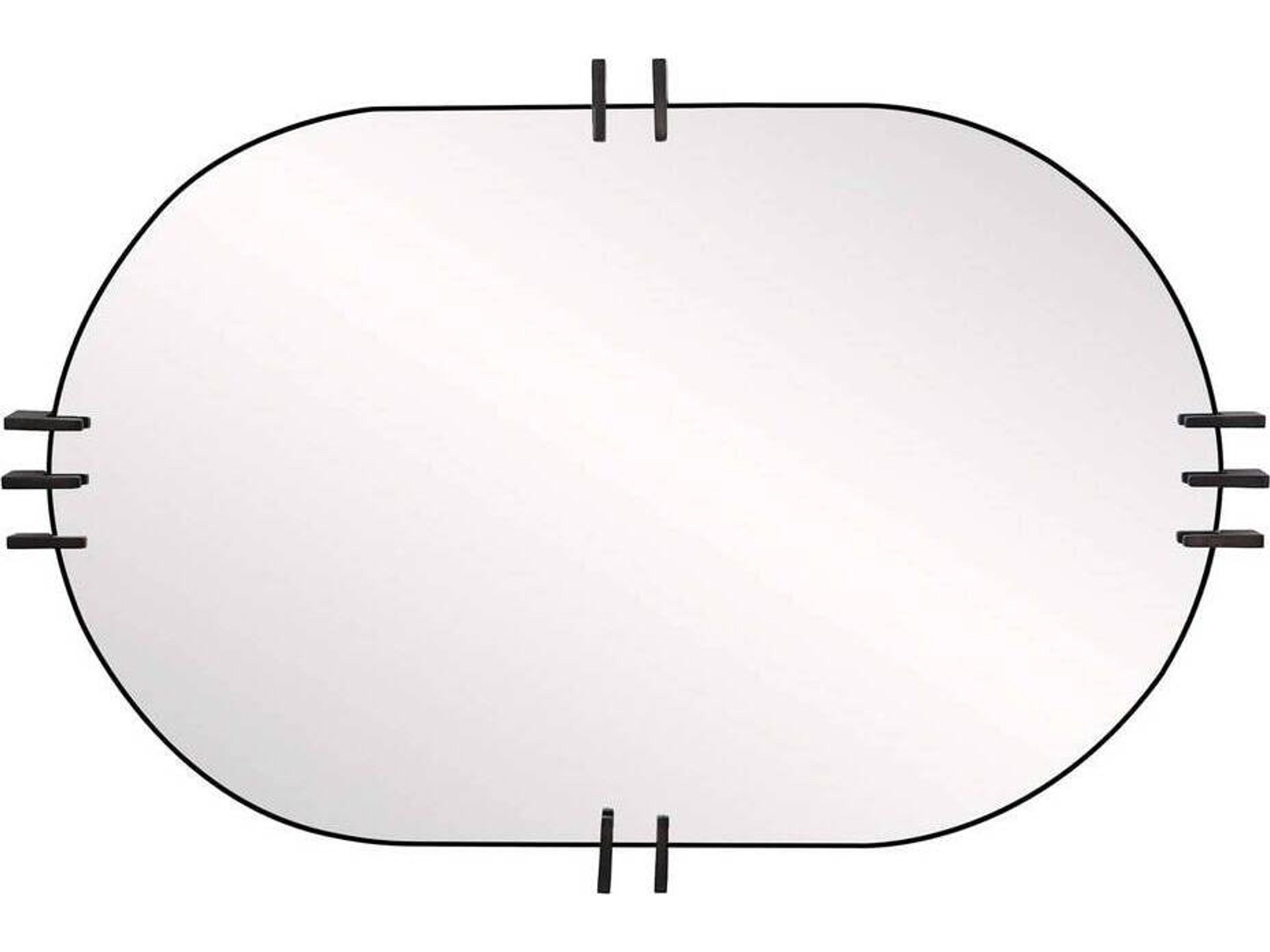 Arteriors Home Bronze Plain Wall Mirror Oval
