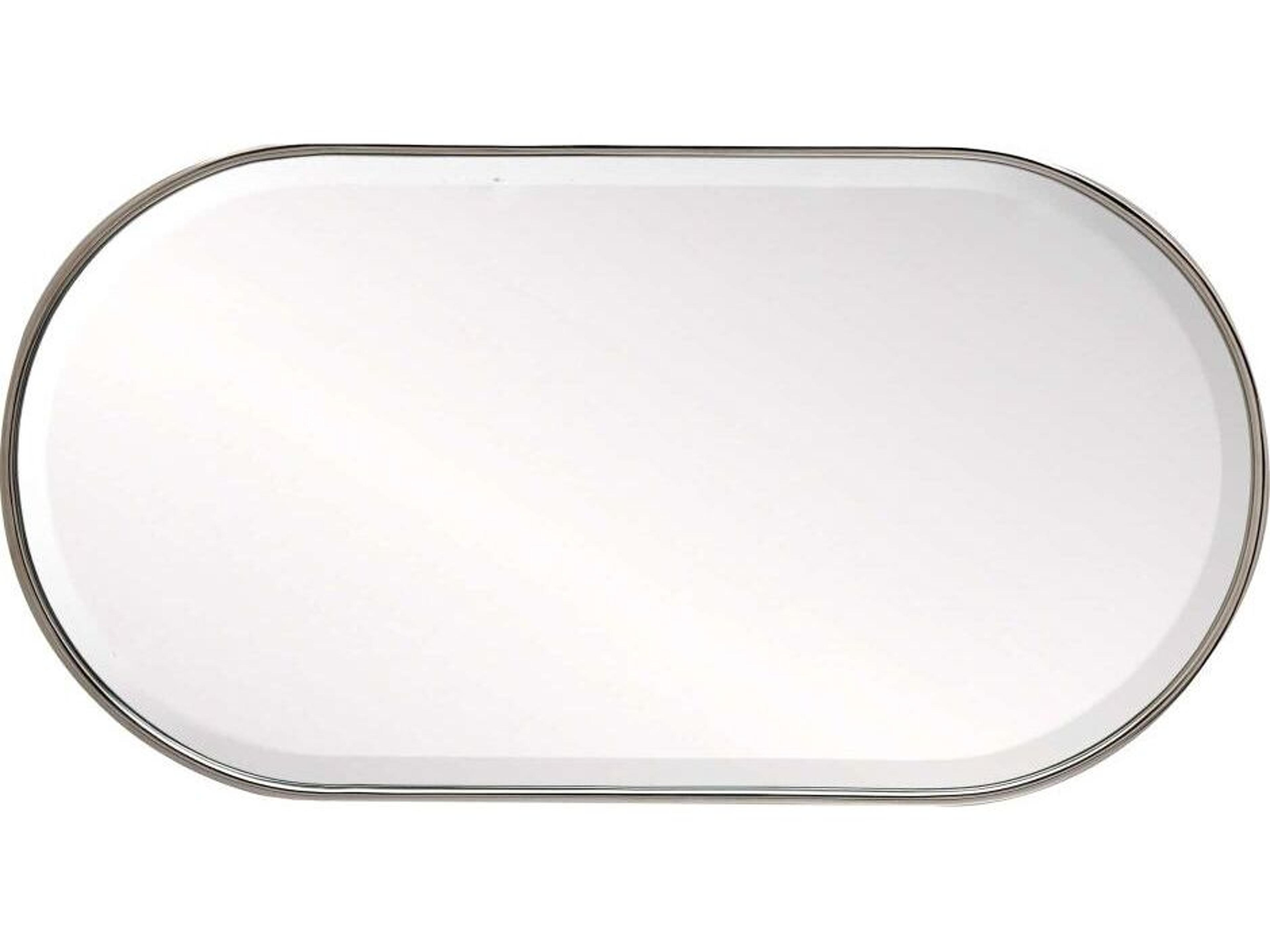 Arteriors Home Vaquero Polished Nickel Plain Wall Mirror Vertical