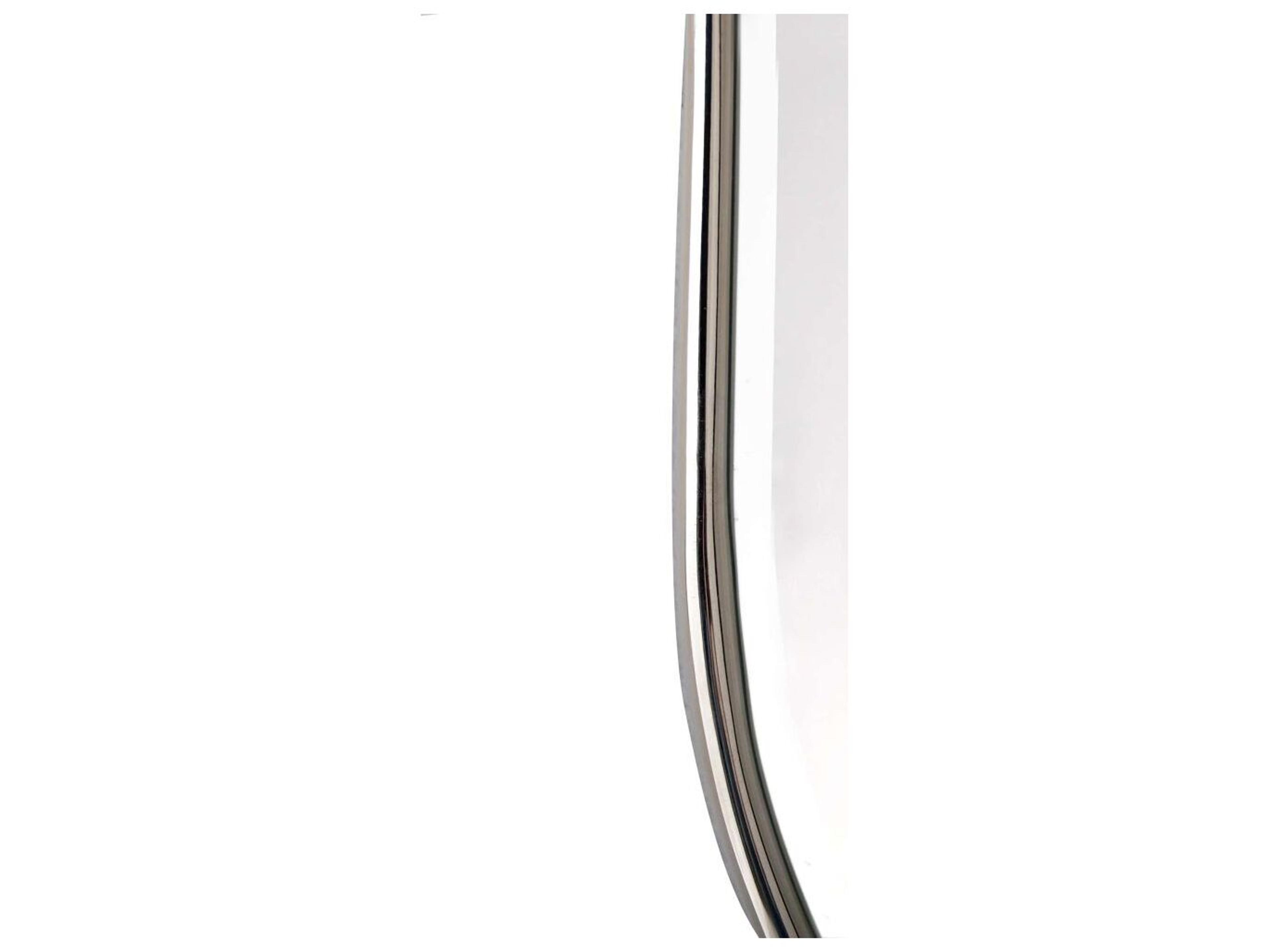 Arteriors Home Vaquero Polished Nickel Plain Wall Mirror Vertical