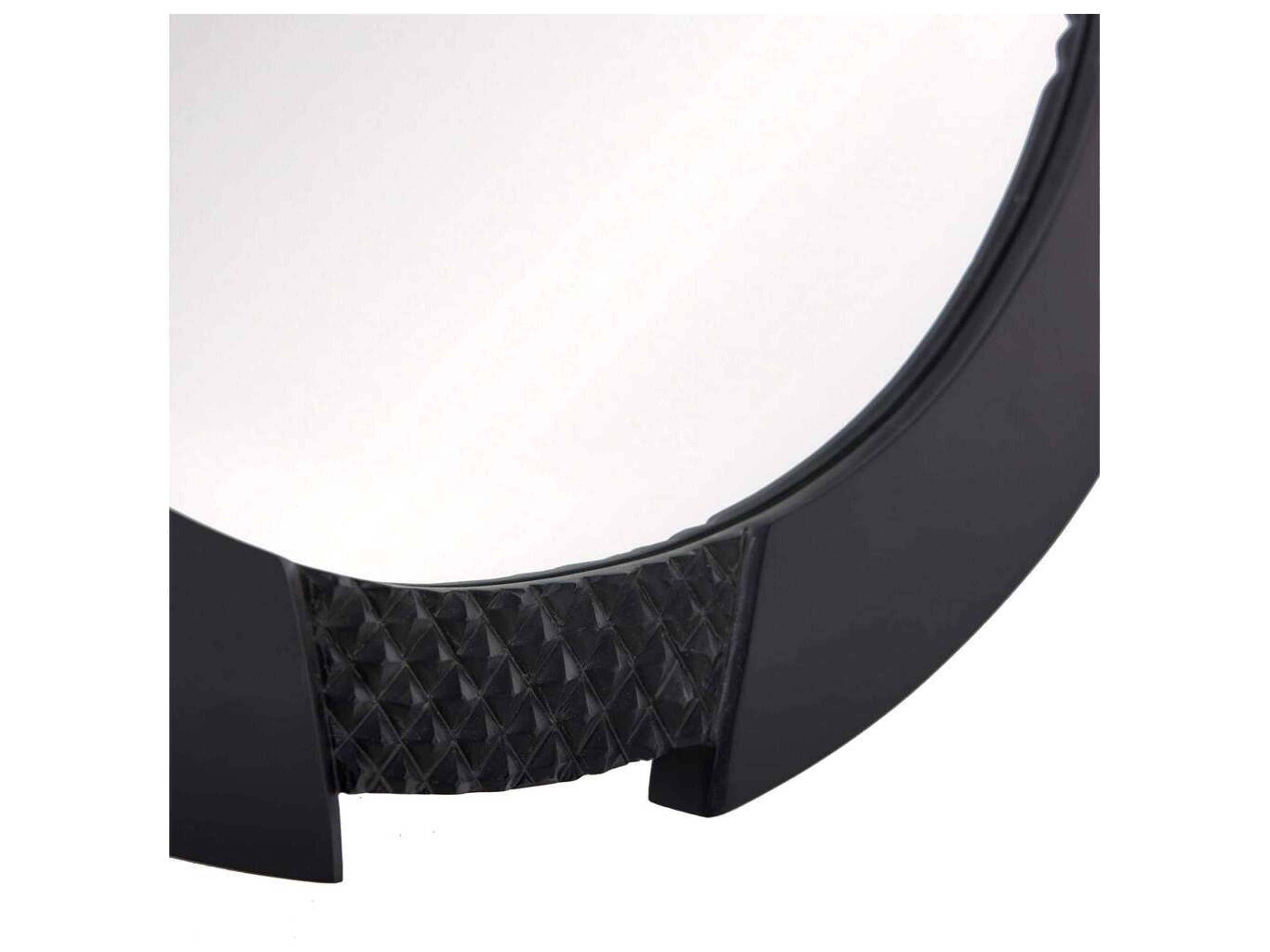 Arteriors Home Ebony Wall Mirror Round
