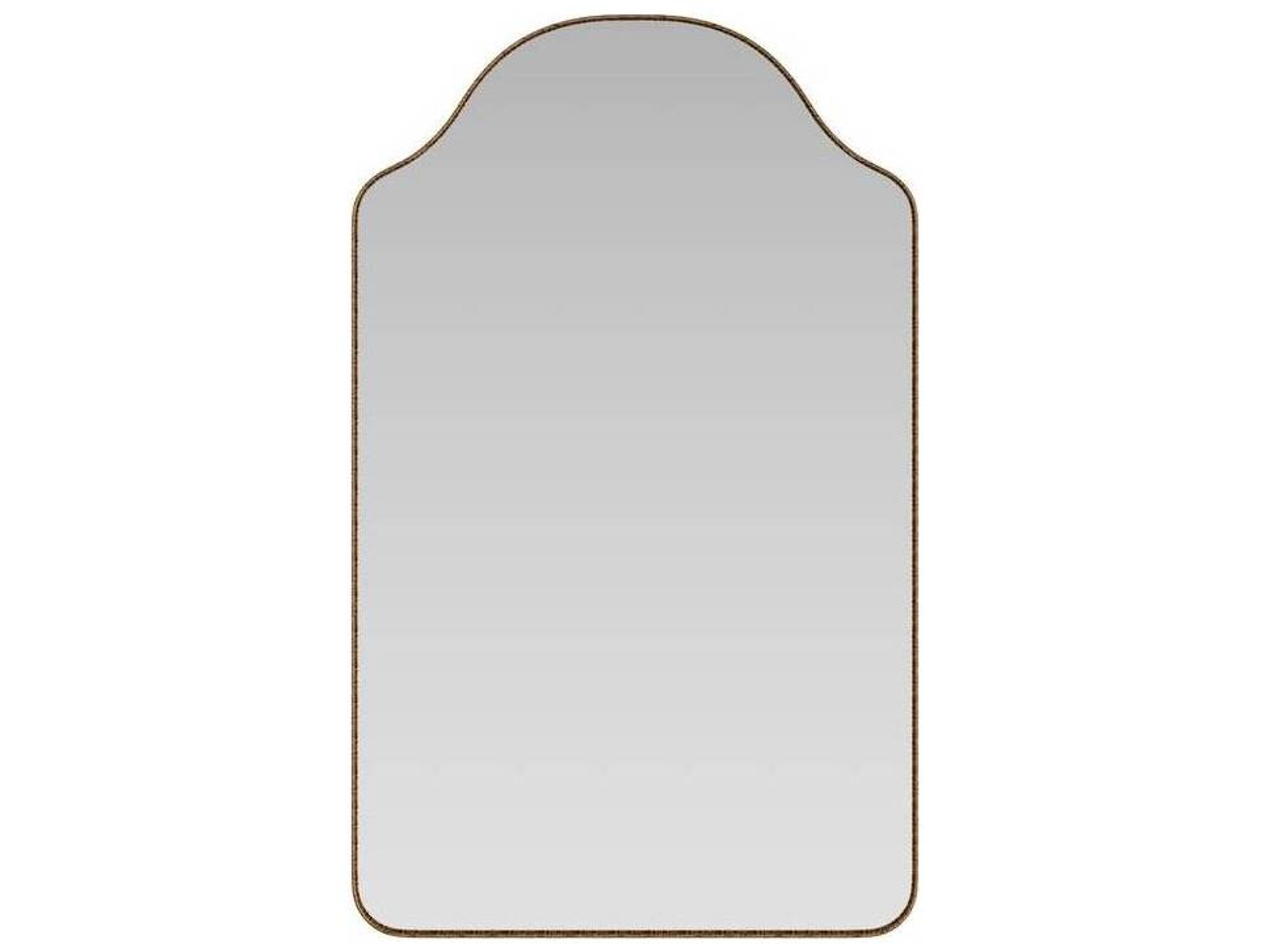 Ayers Mirror Tall Antique Brass