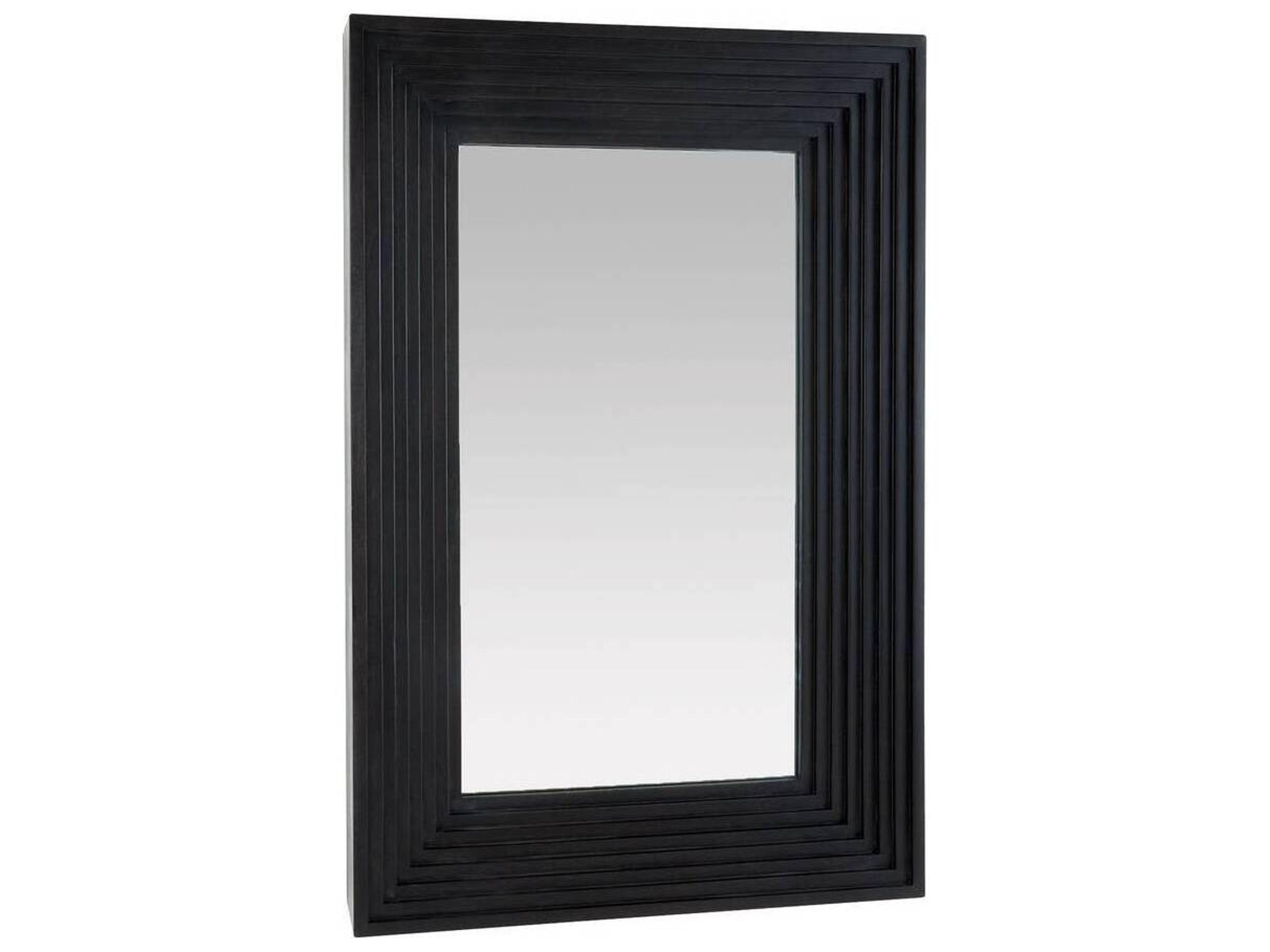 Arteriors Home Ebony Plain Wall Mirror Rectangular
