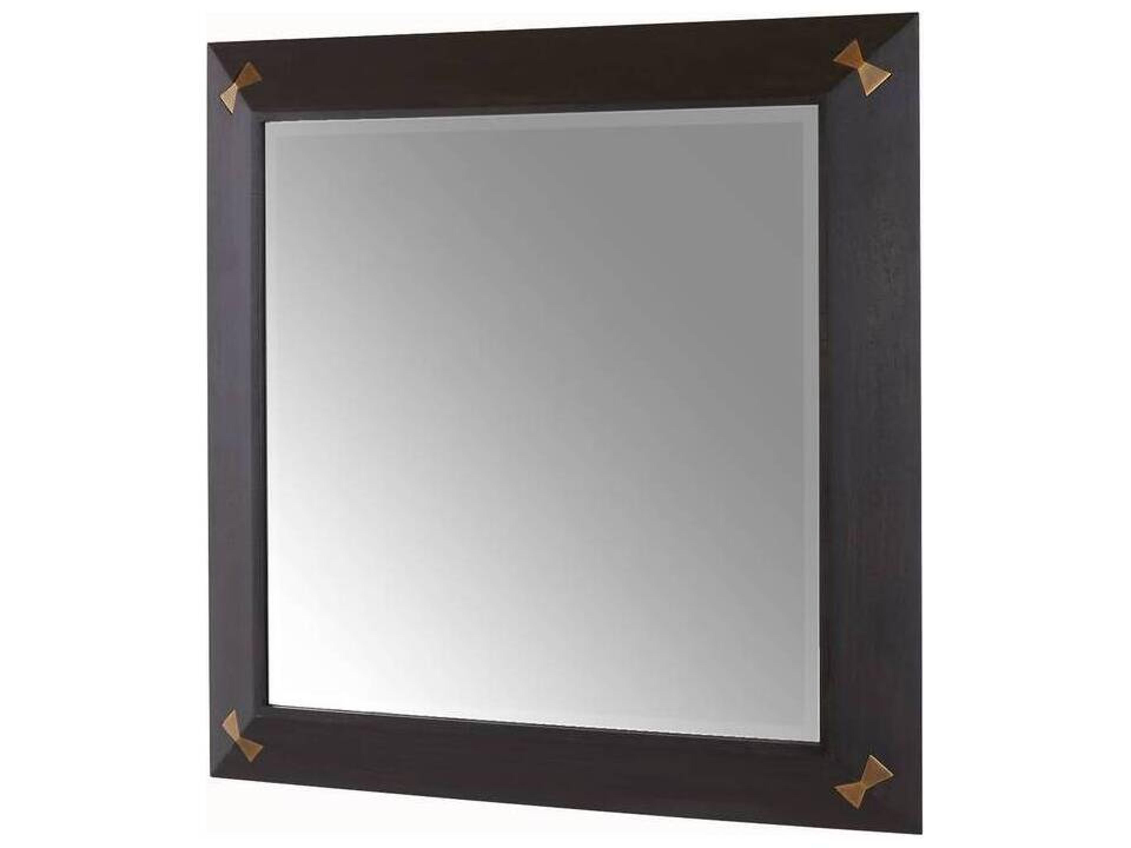Arteriors Home Sable Antique Brass Wall Mirror Square