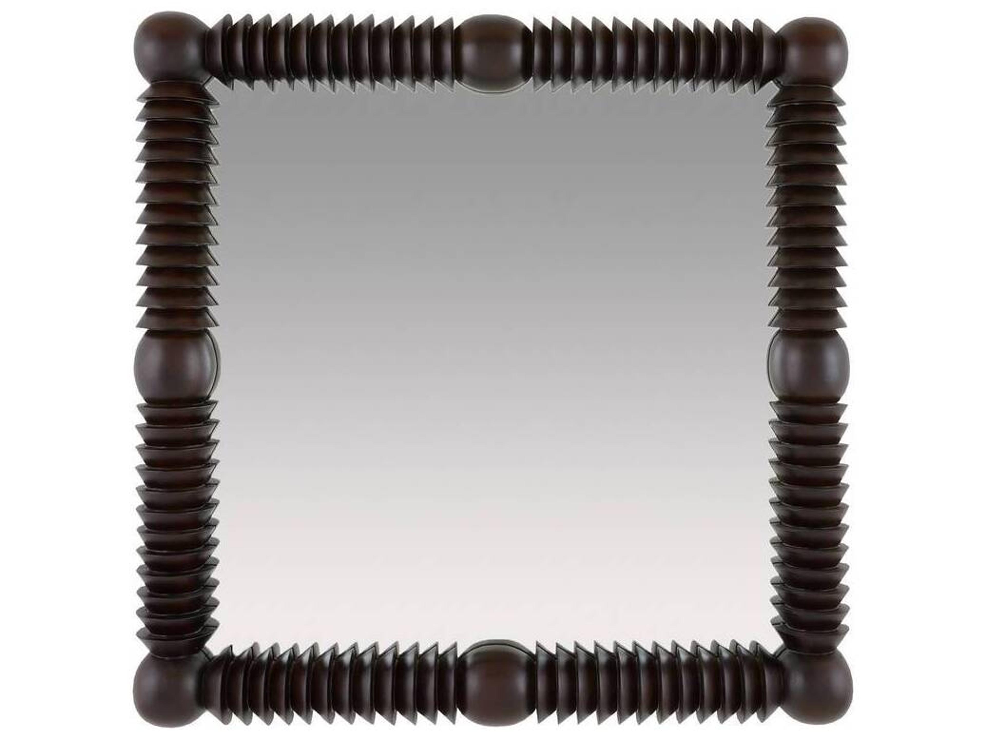 Arteriors Home Umber Plain Wall Mirror Square