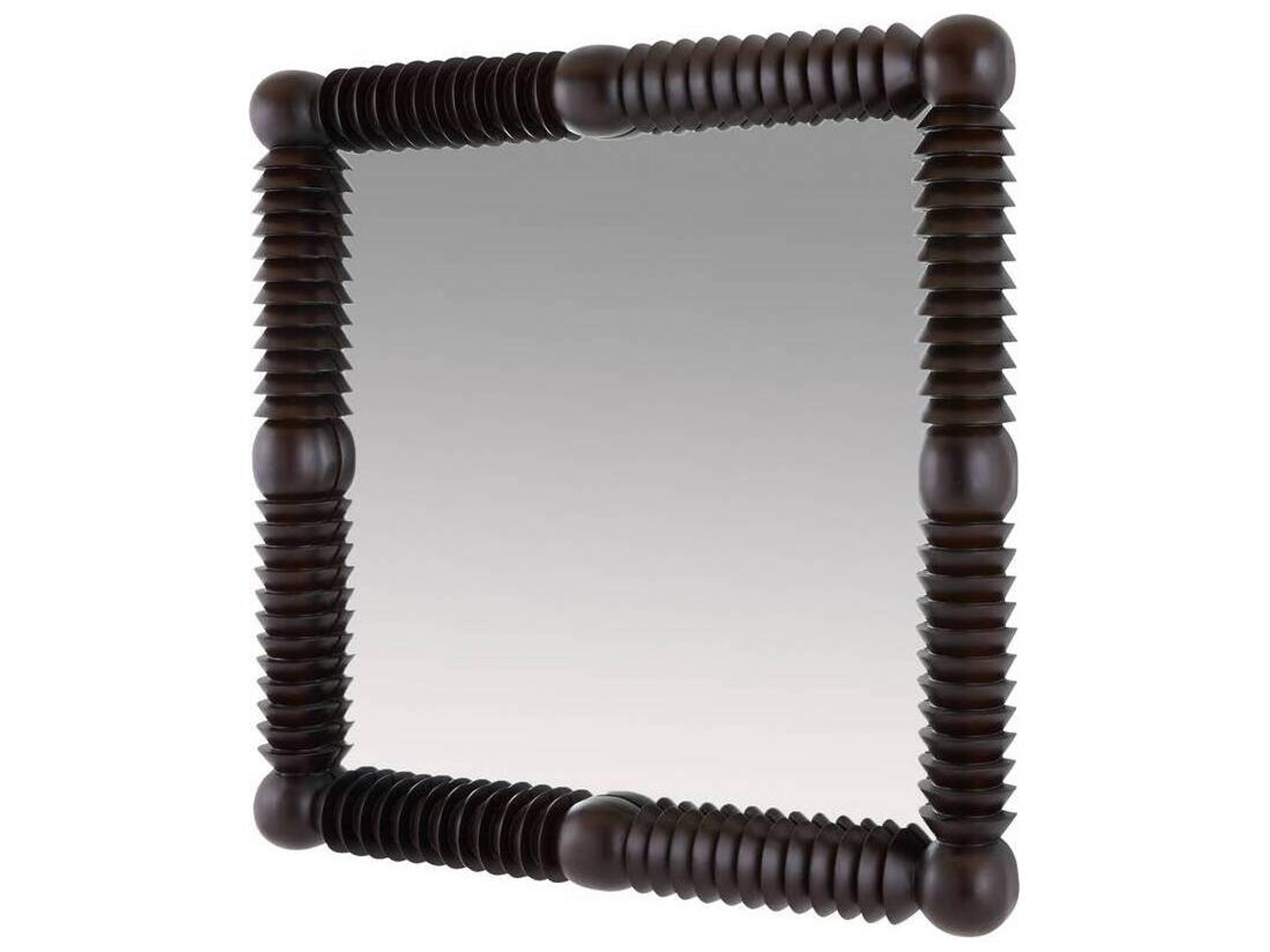 Arteriors Home Umber Plain Wall Mirror Square