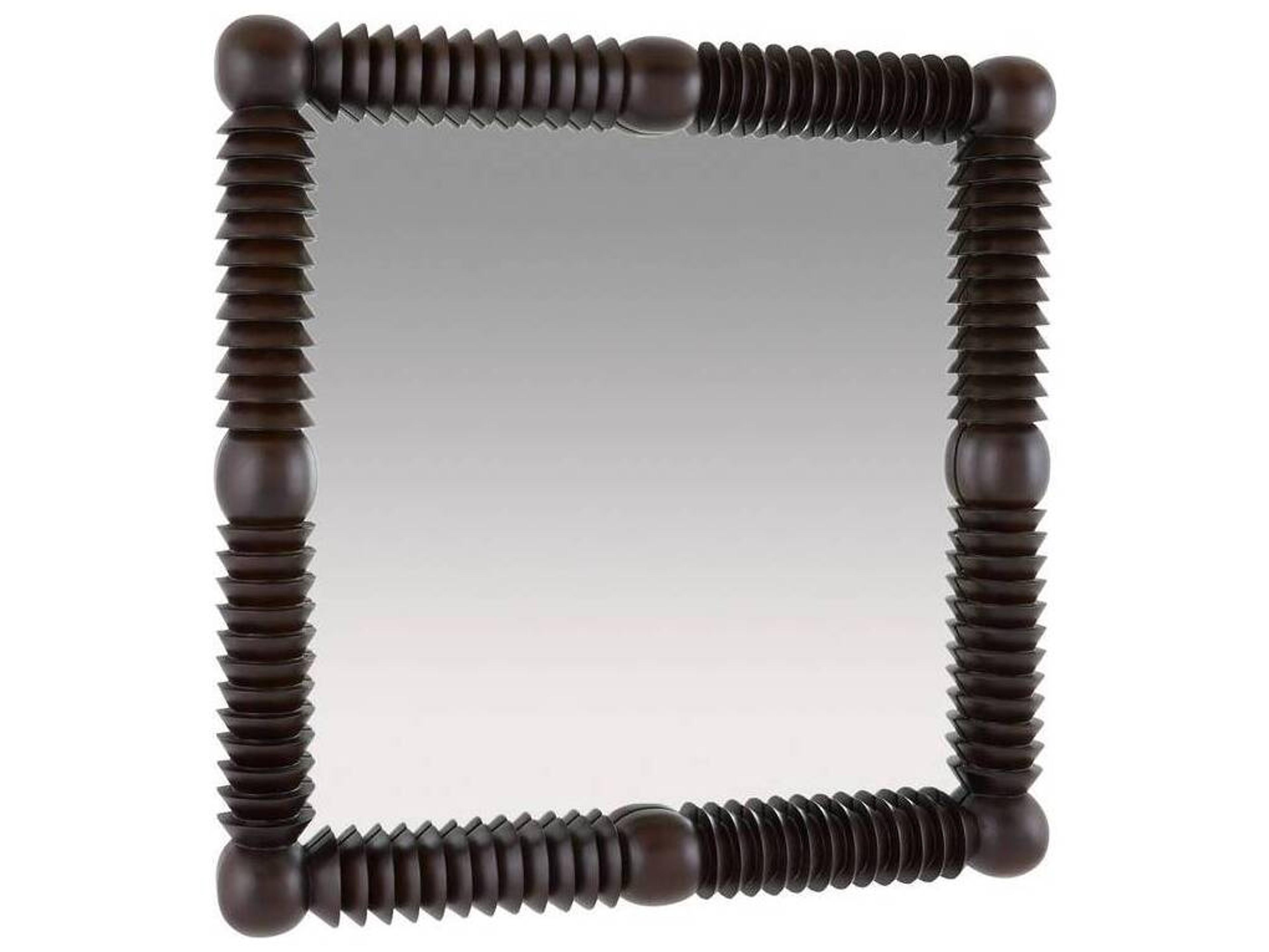 Arteriors Home Umber Plain Wall Mirror Square