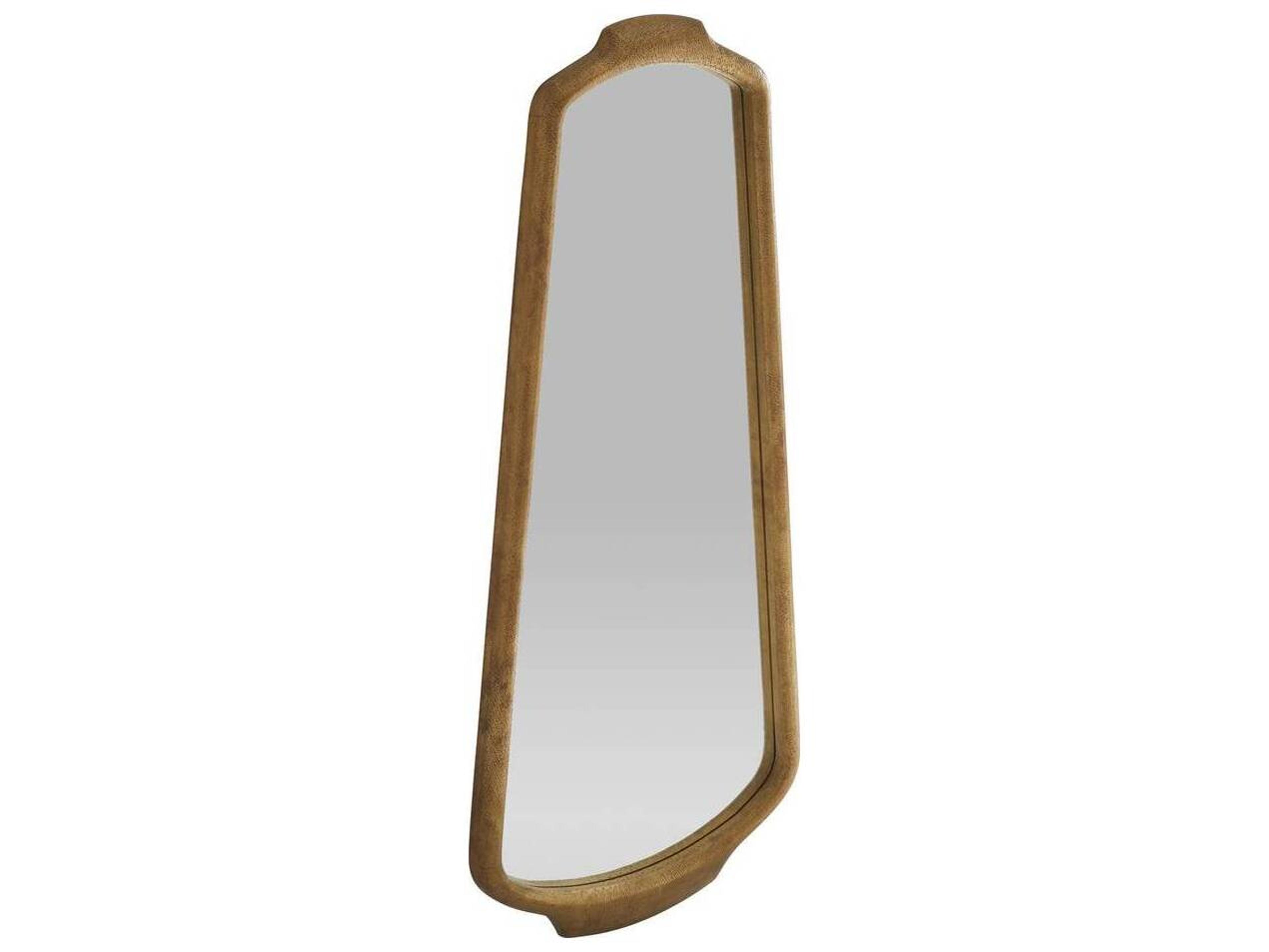 Arteriors Home Antique Brass Plain Floor Mirror