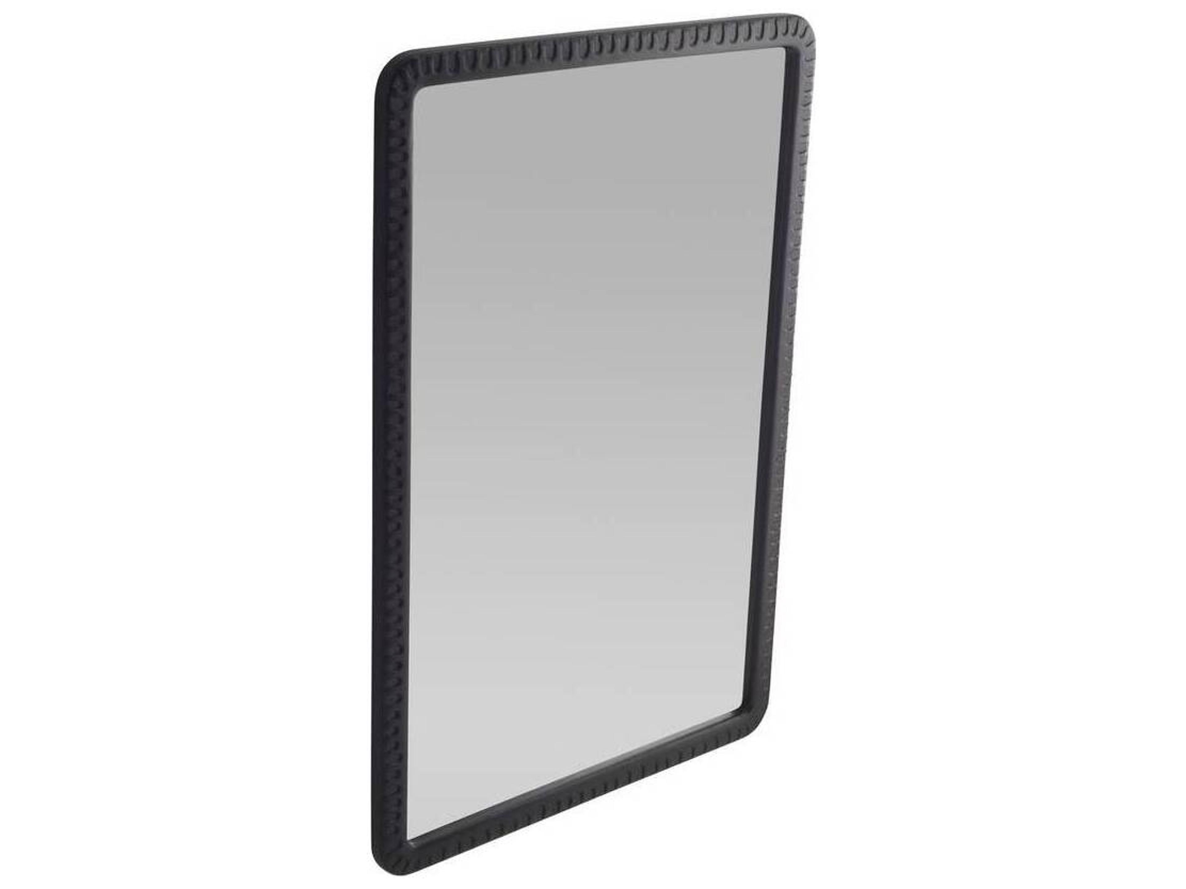 Arteriors Home Ebony Plain Wall Mirror Rectangular