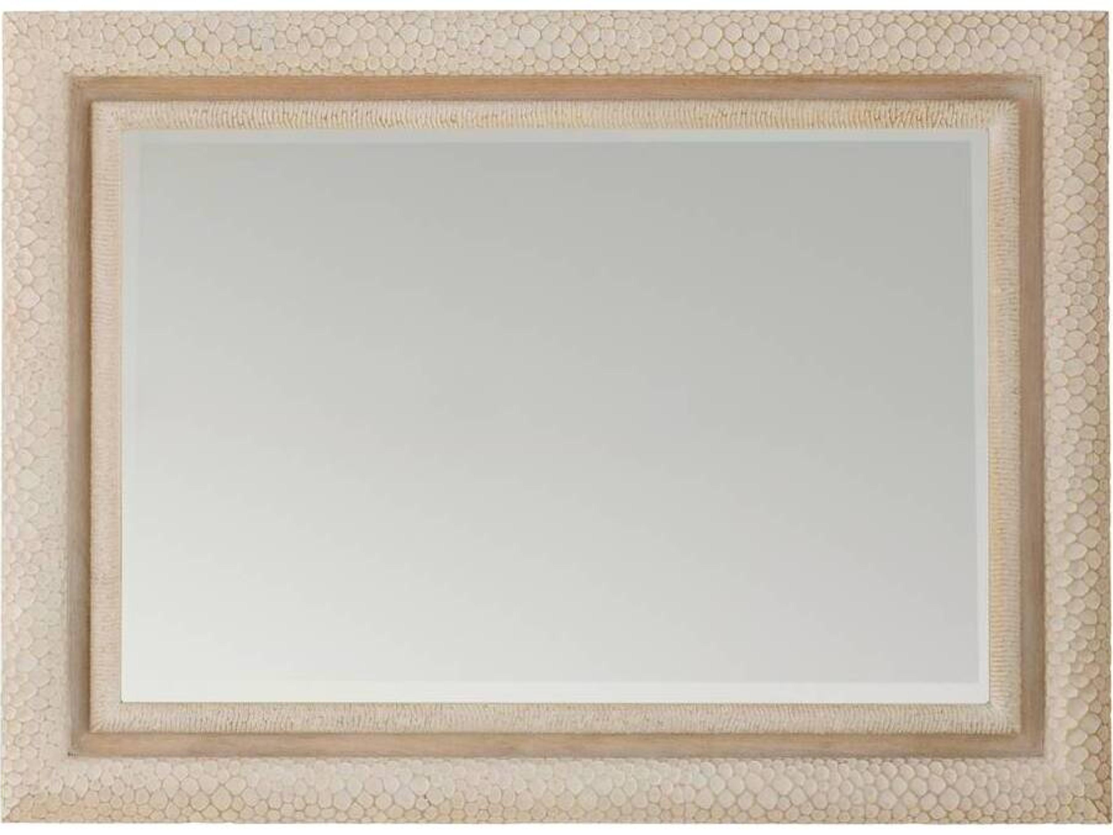 Arteriors Home Indo Whitewash Plain Rectangular Wall Mirror