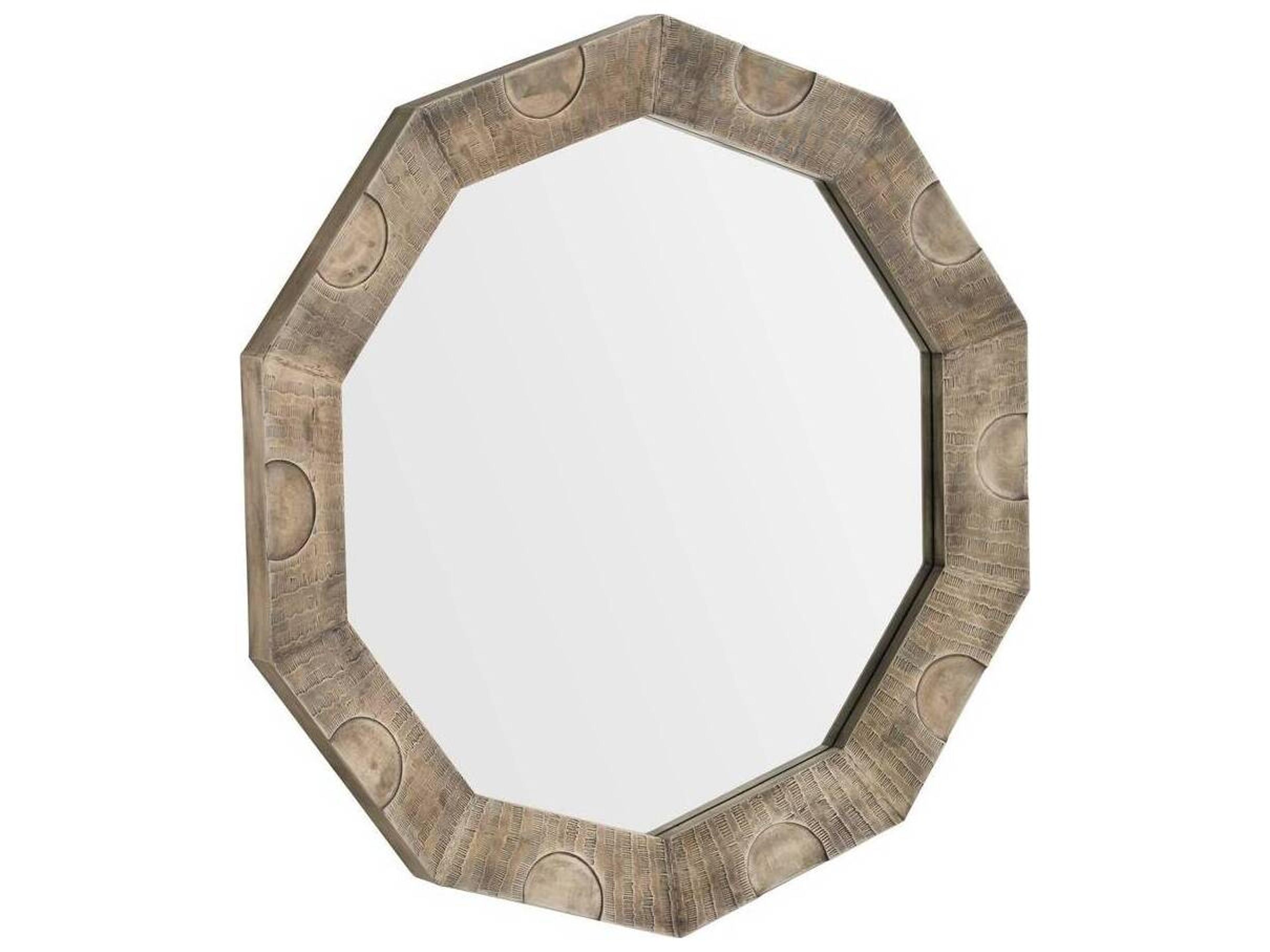 Kiernan Mirror Oversized Decagon Wall Decor