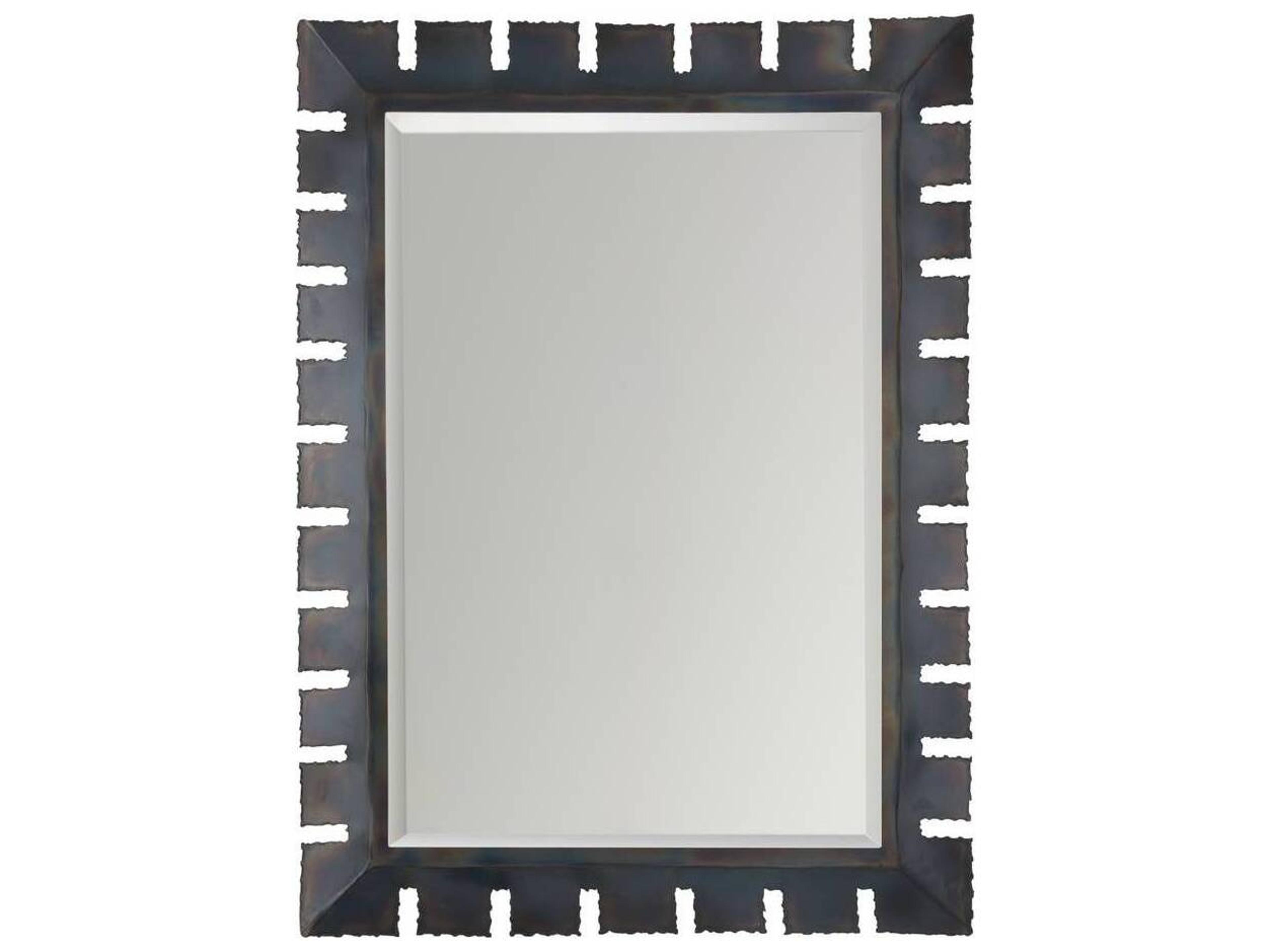 Jaguar Mirror Brutalist Burnt Iron