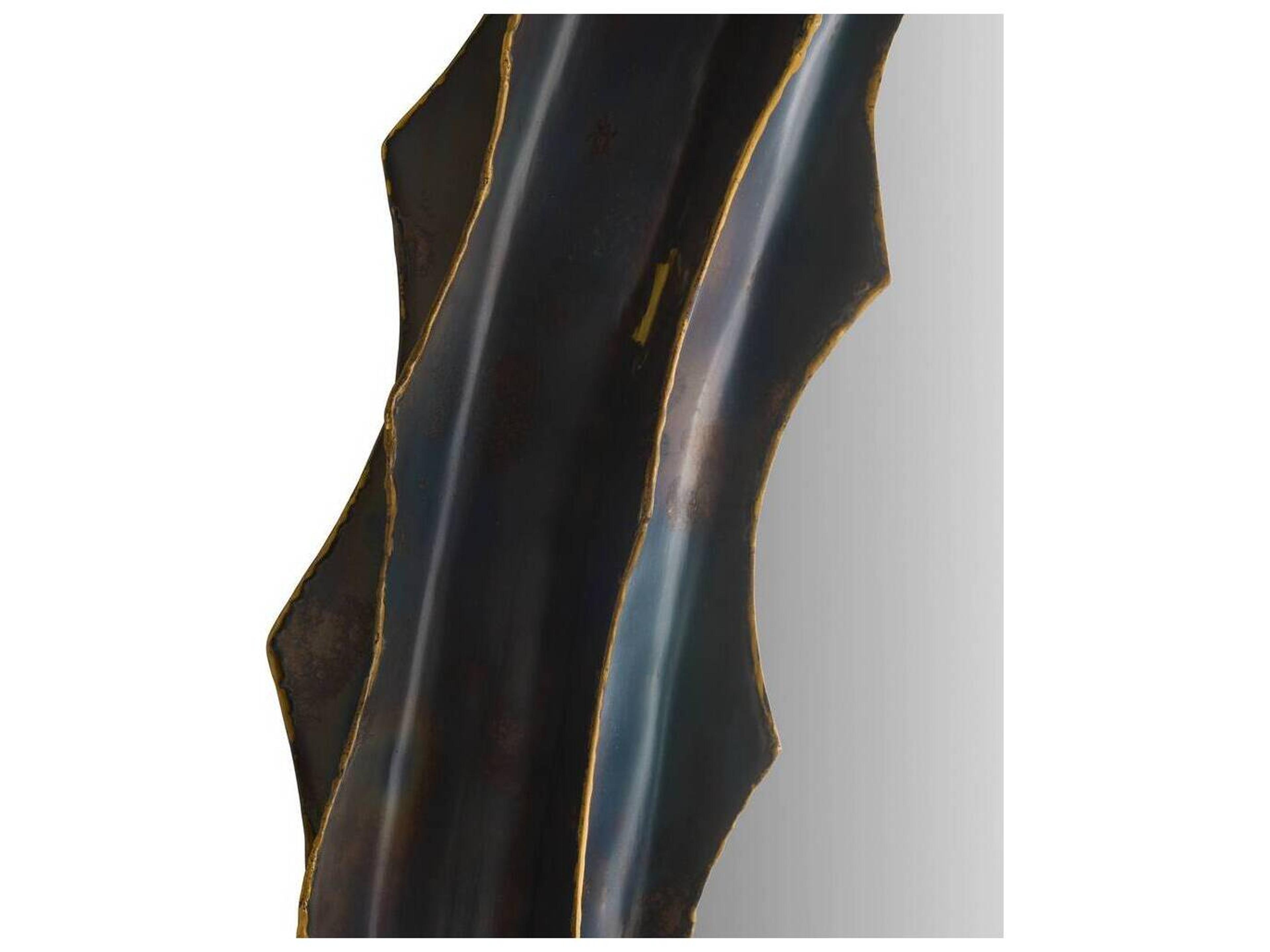 Arteriors Home Burnt Iron Wall Mirror Oval