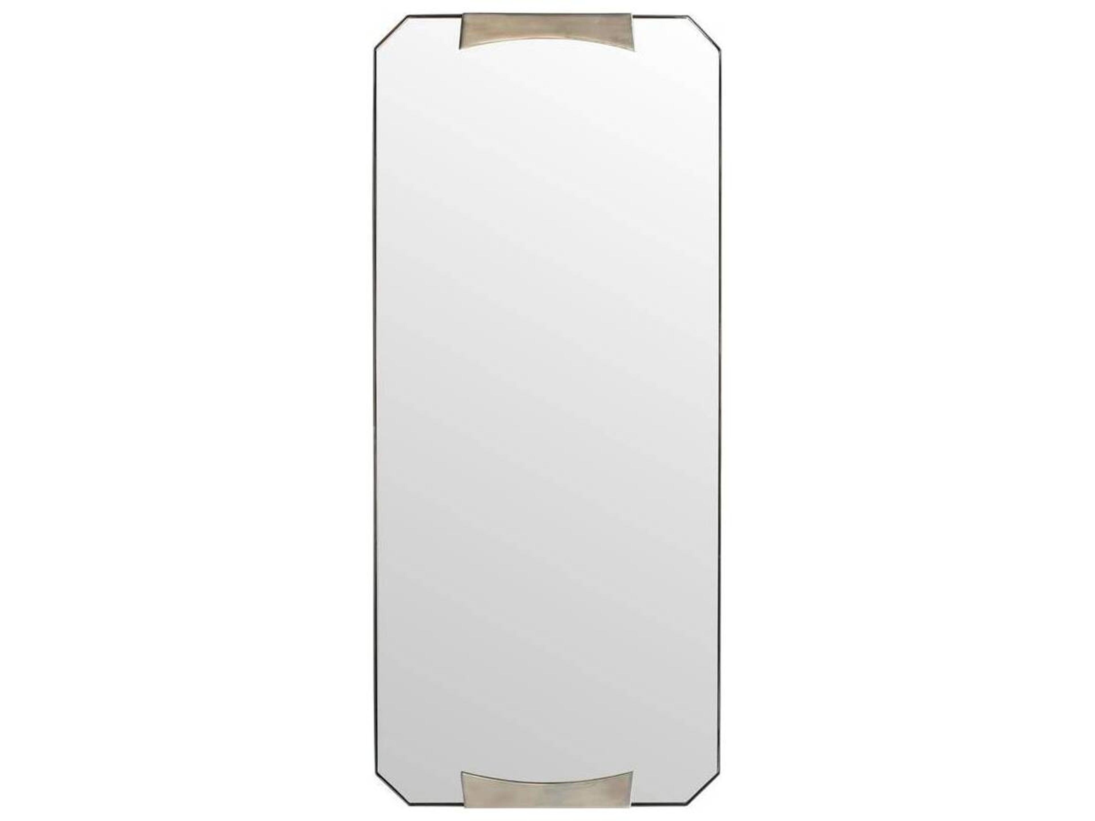 Arteriors Home Vintage Silver Wall Mirror Rectangular