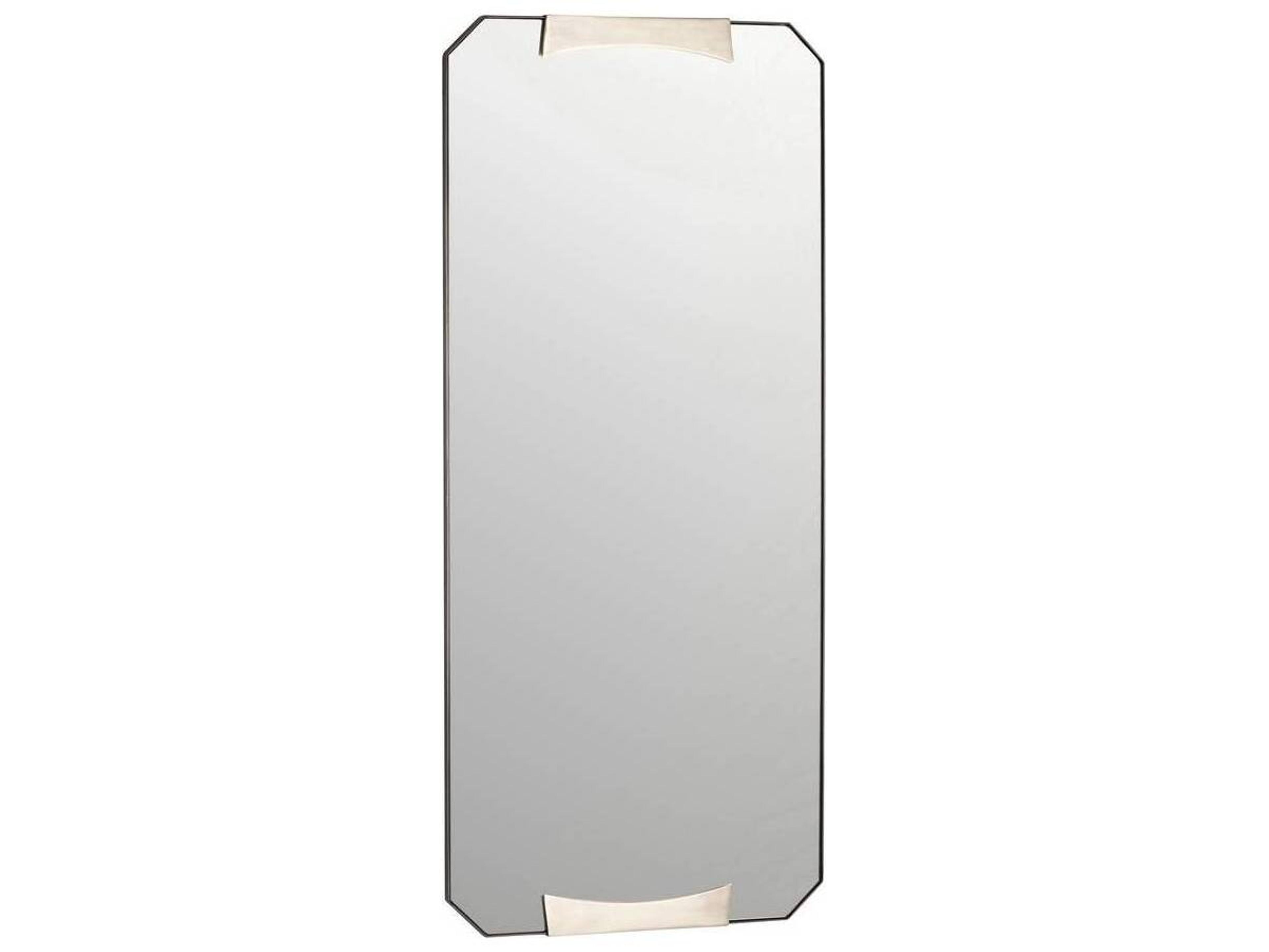 Arteriors Home Vintage Silver Wall Mirror Rectangular