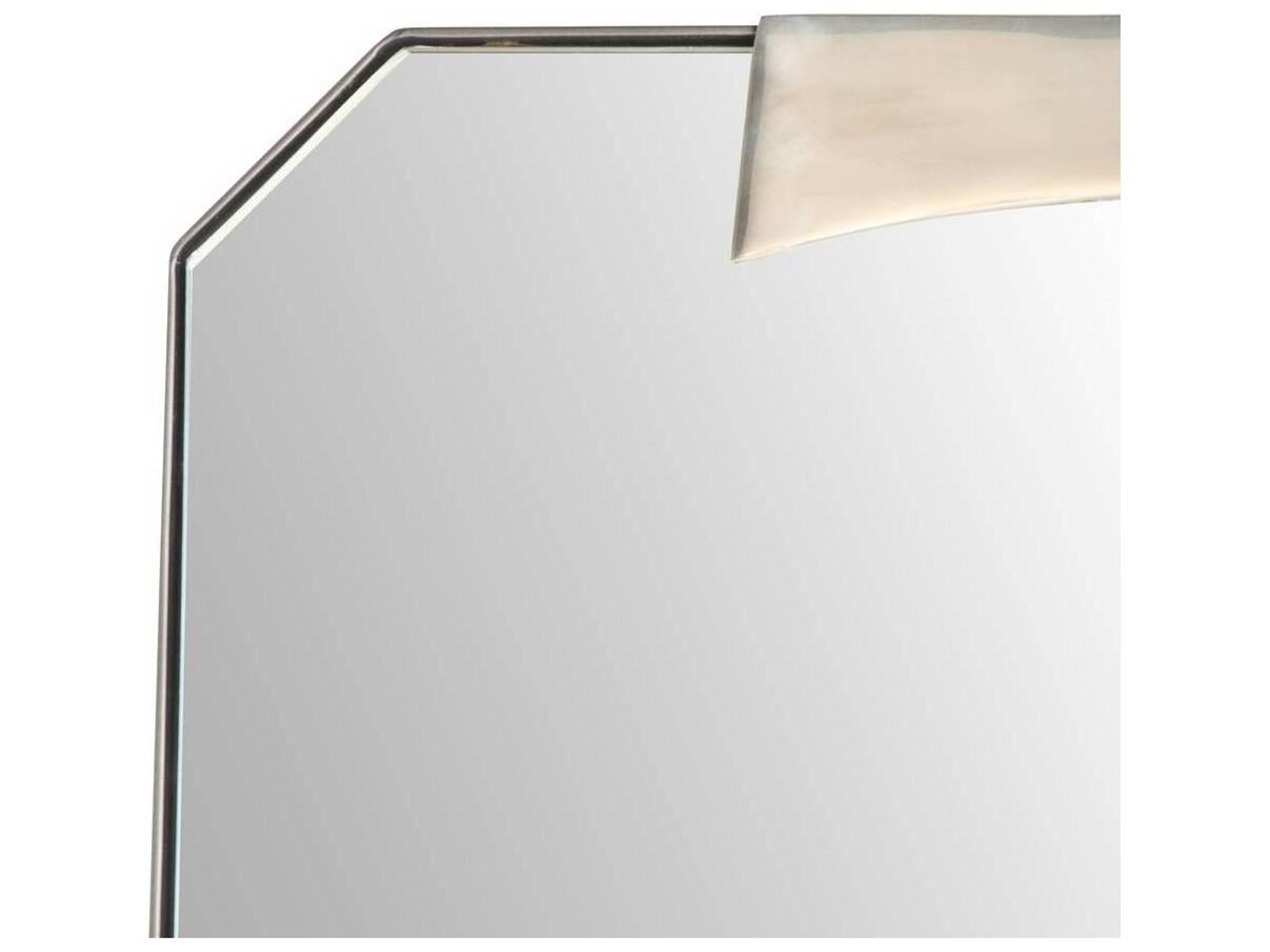 Arteriors Home Vintage Silver Wall Mirror Rectangular