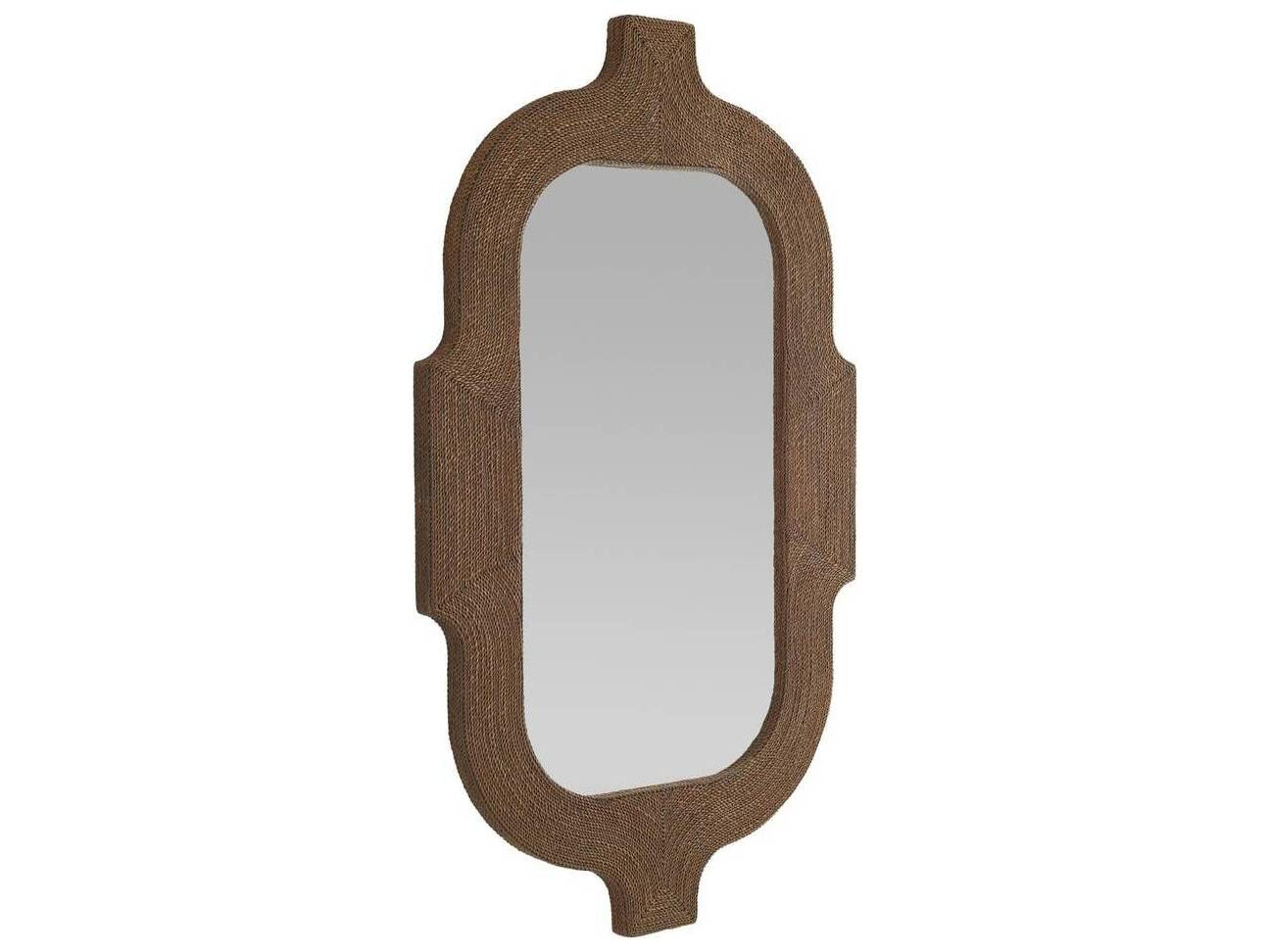 Arteriors Home Tobacco Stained Plain Wall Mirror Rectangular