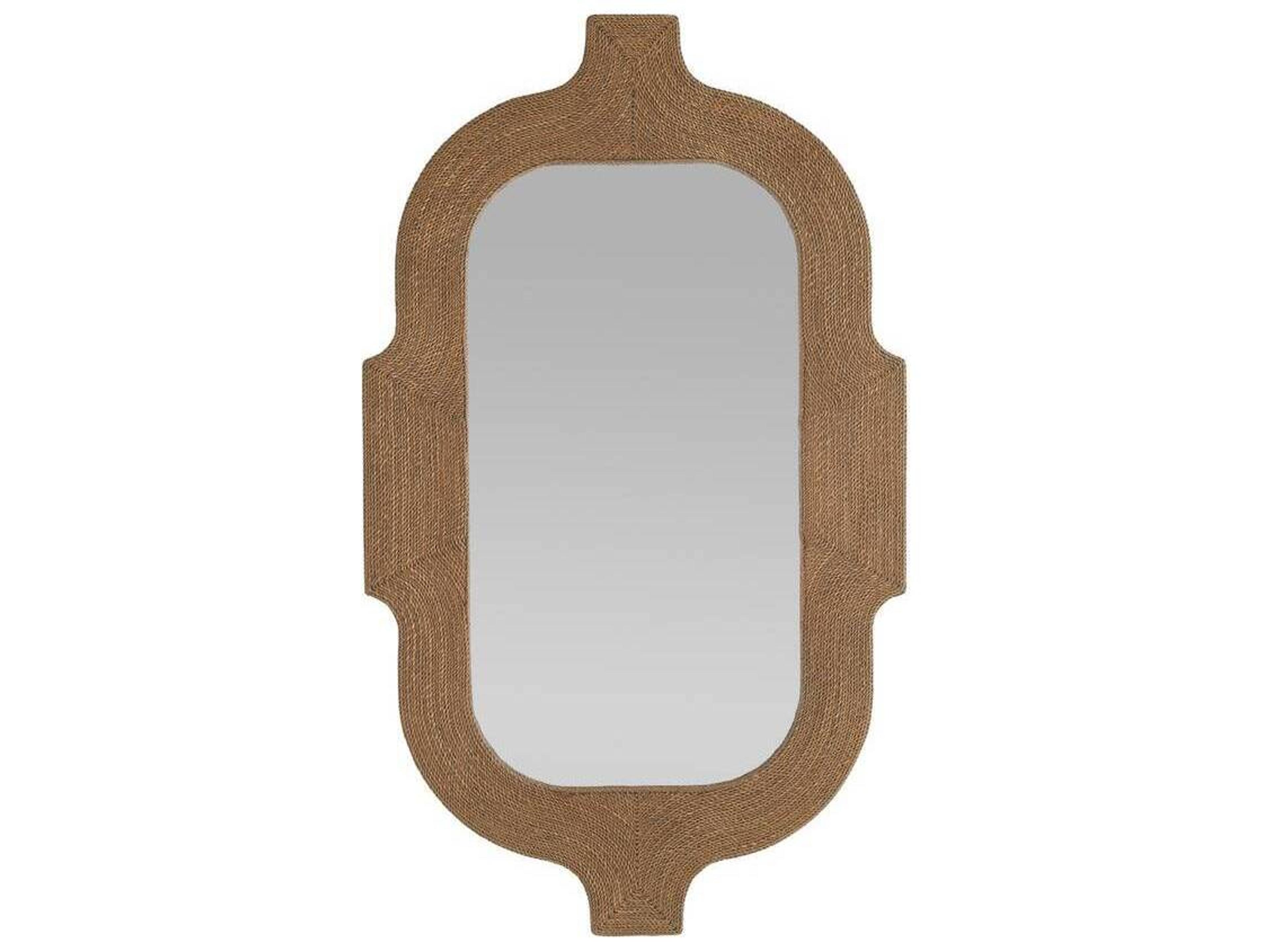 Freeport Mirror Tobacco Stained Abaca Rope