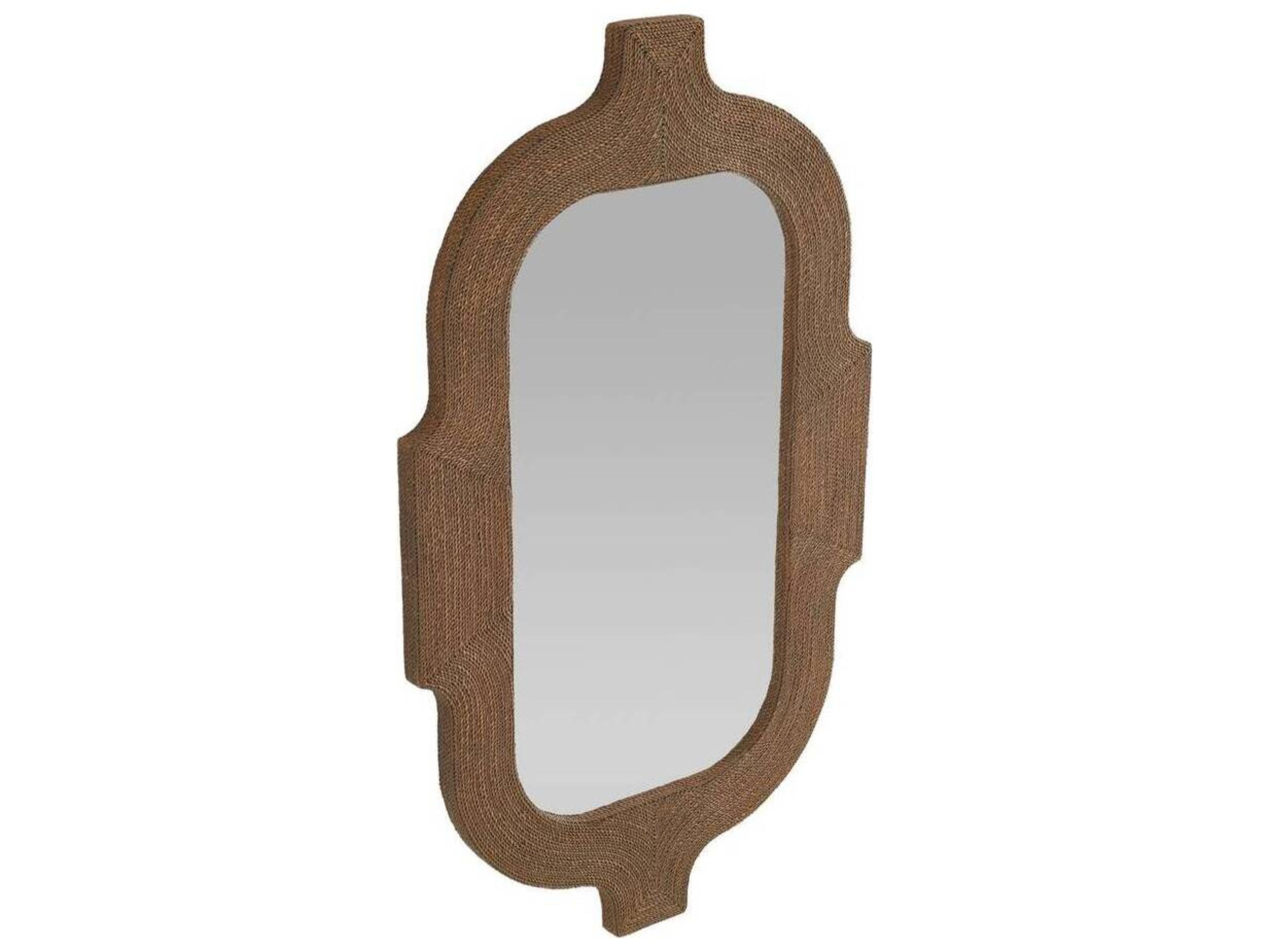Arteriors Home Tobacco Stained Plain Wall Mirror Rectangular