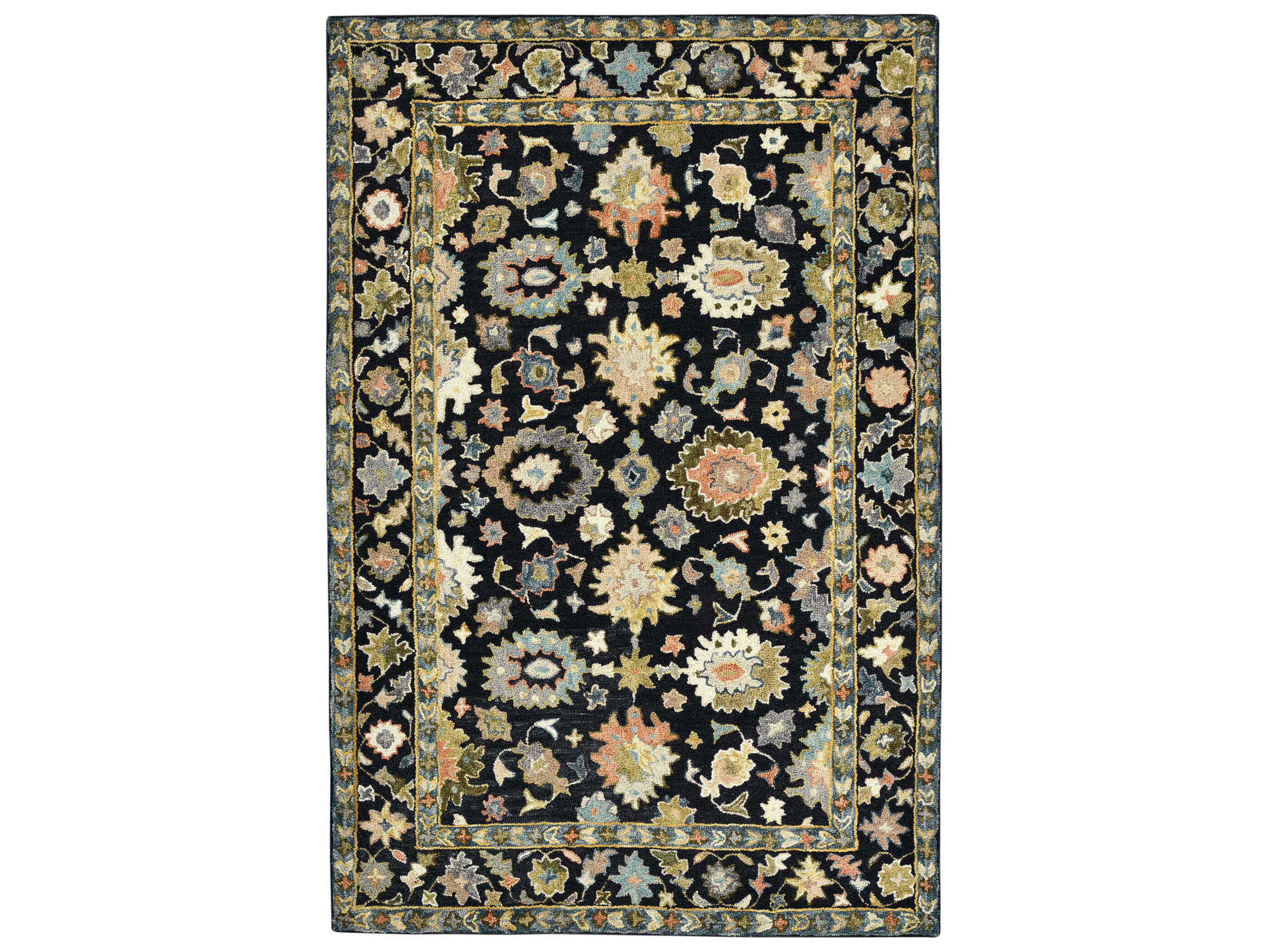 Jackson Bordered Area Rug