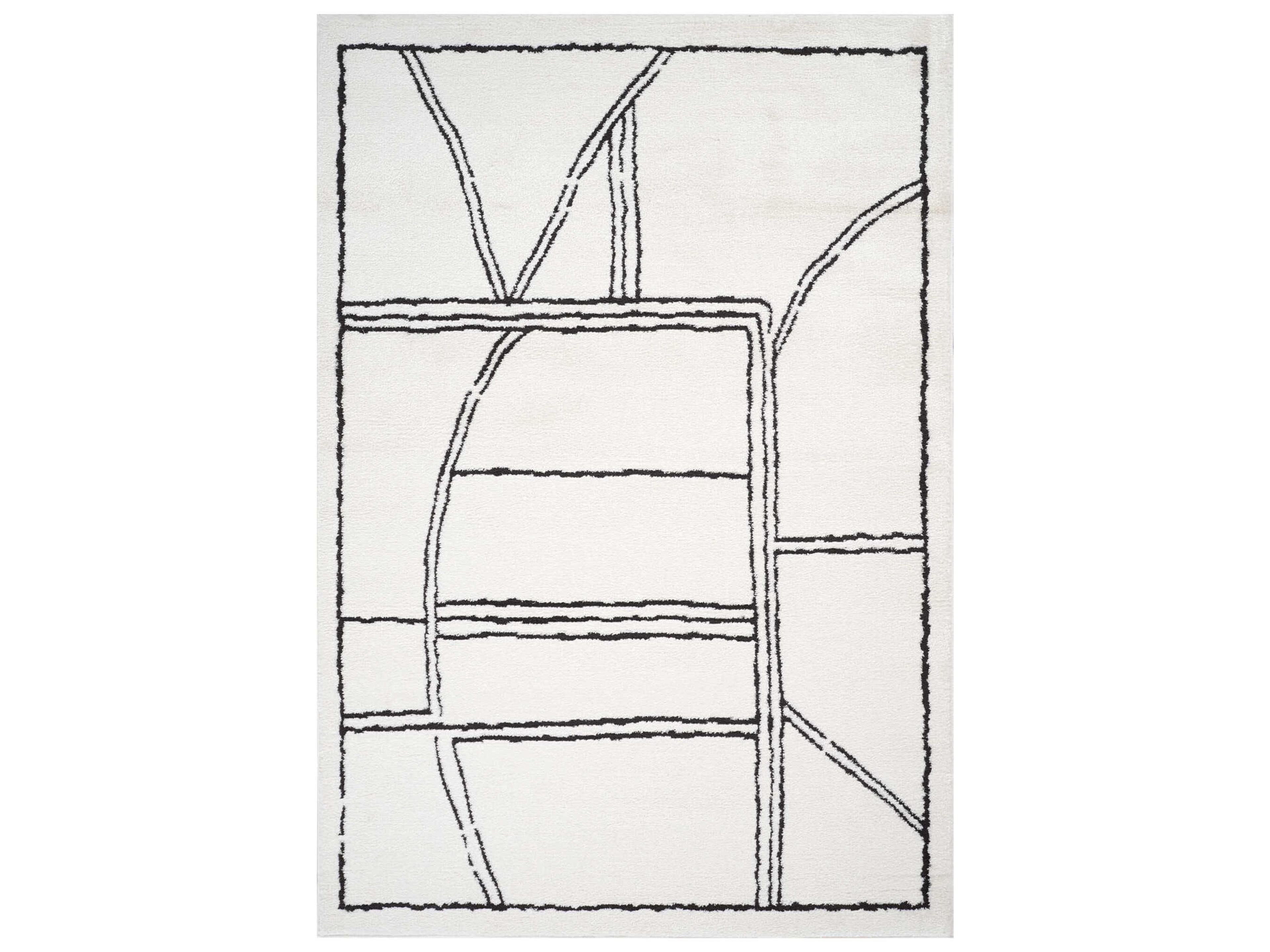 Amer Rugs Monotone Abstract Area Rug