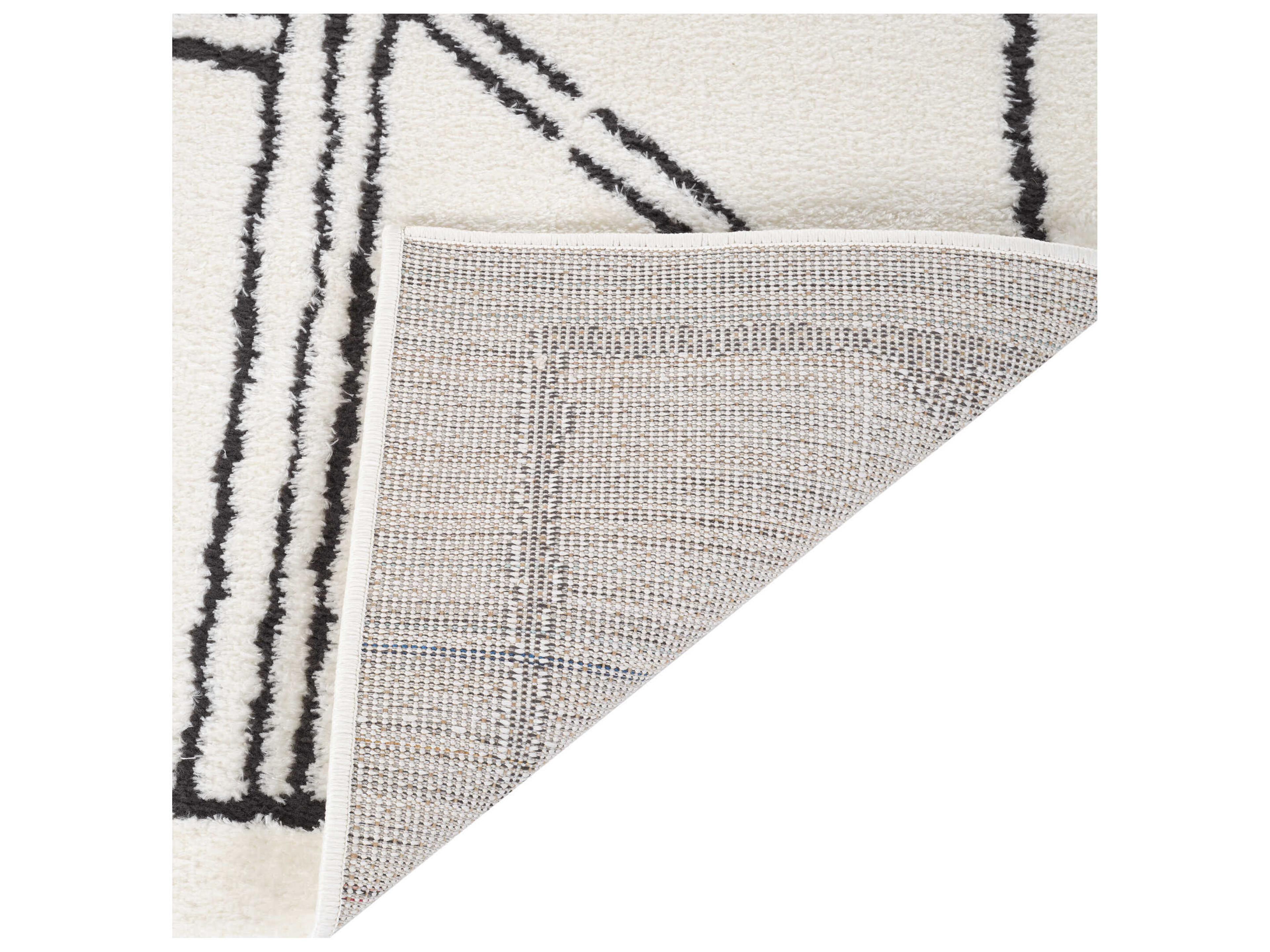 Amer Rugs Monotone Abstract Runner Area Rug
