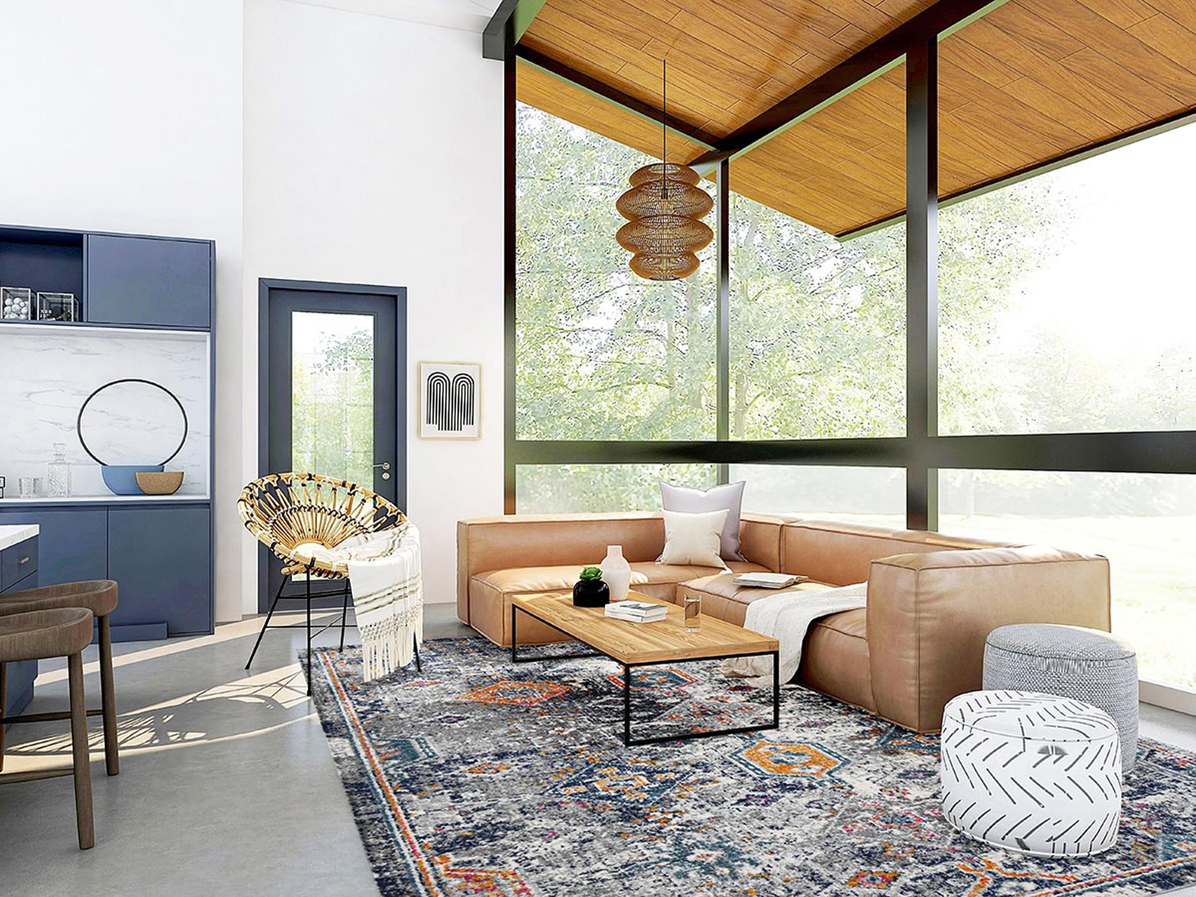 Amer Rugs Montana Bordered Area Rug