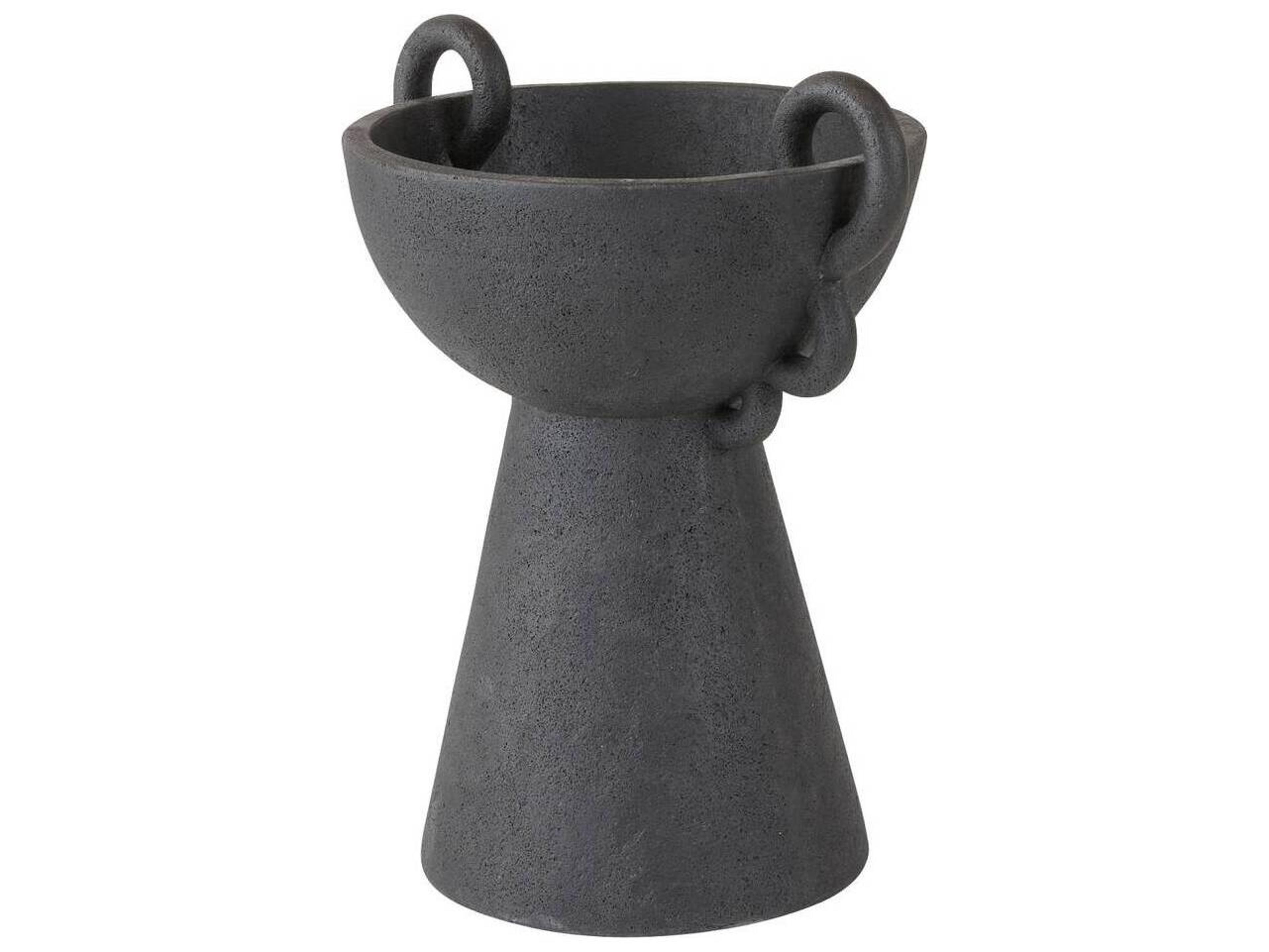 Arteriors Outdoor Clarke Black Planter