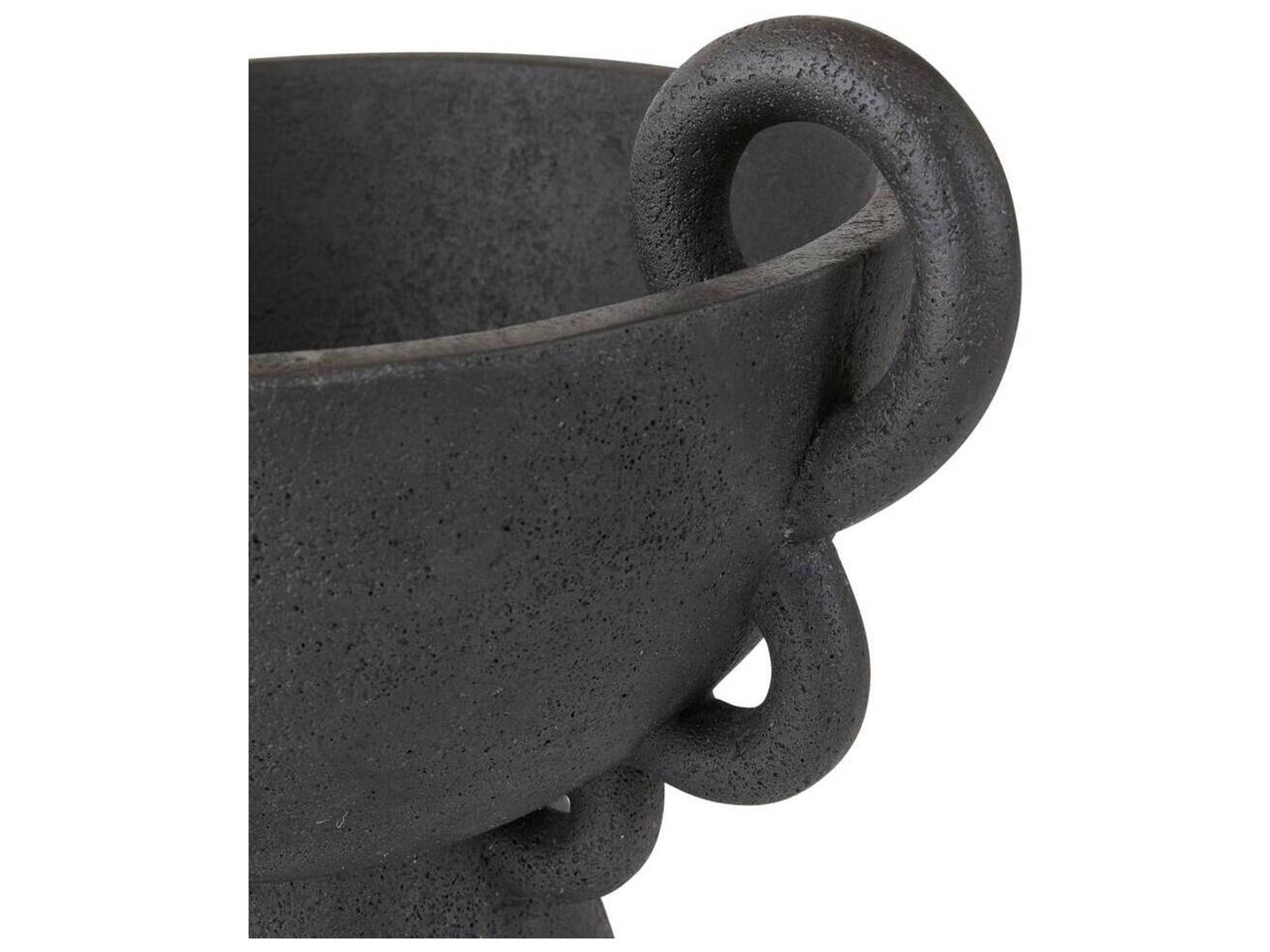 Arteriors Outdoor Clarke Black Planter