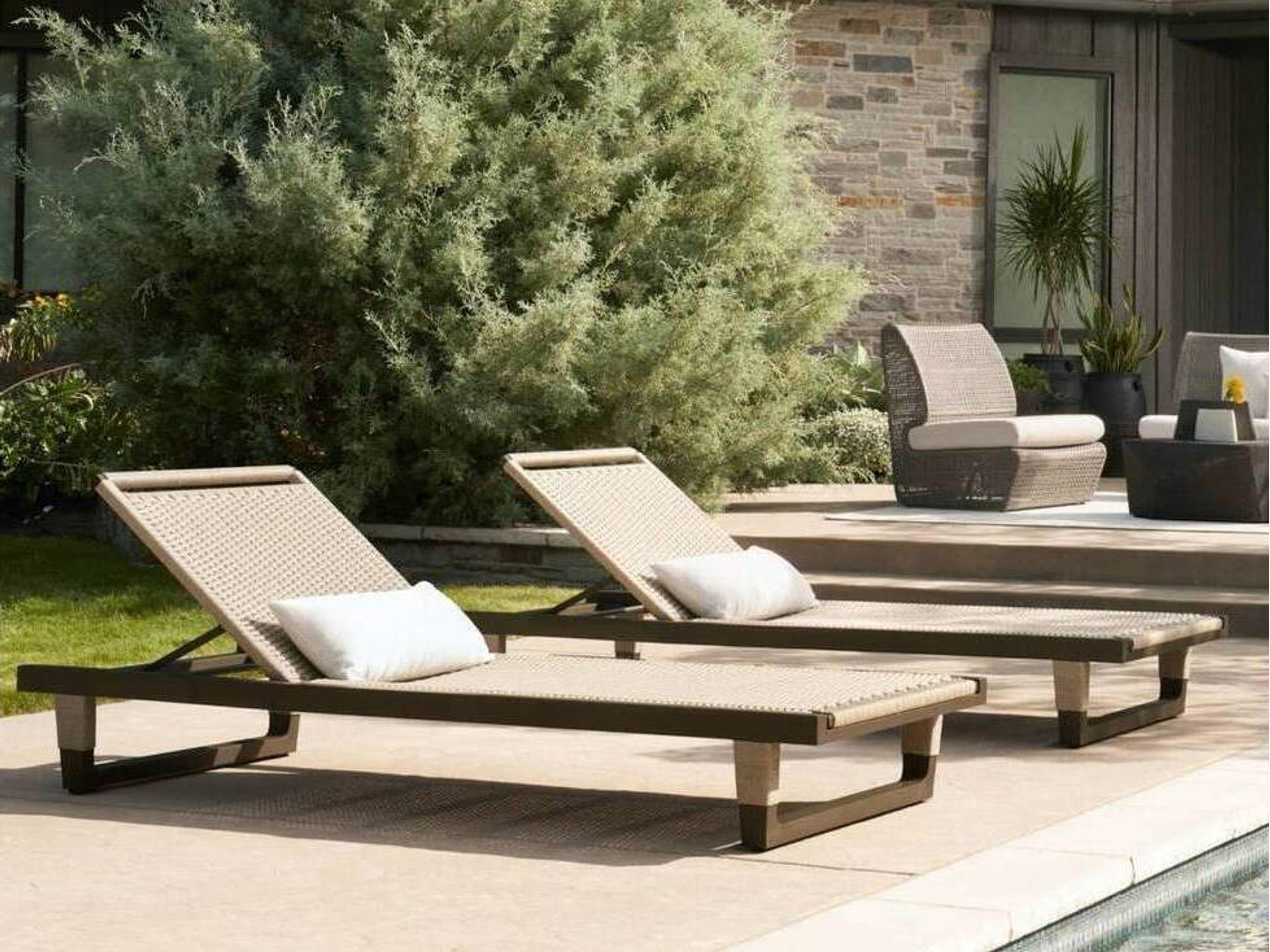 Daytona Lounge Set Aluminum and Rope