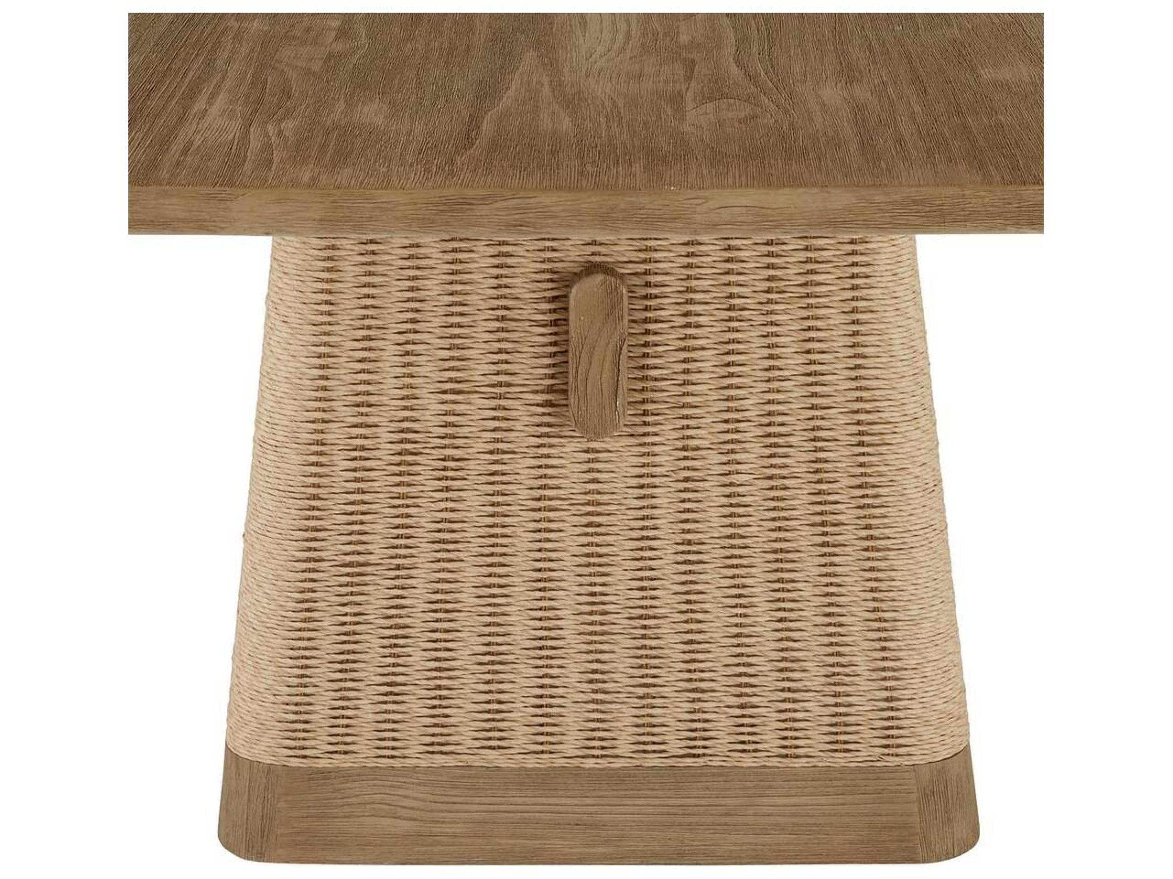 Arteriors Outdoor Delrio Honey Teak Rectangular Dining Table