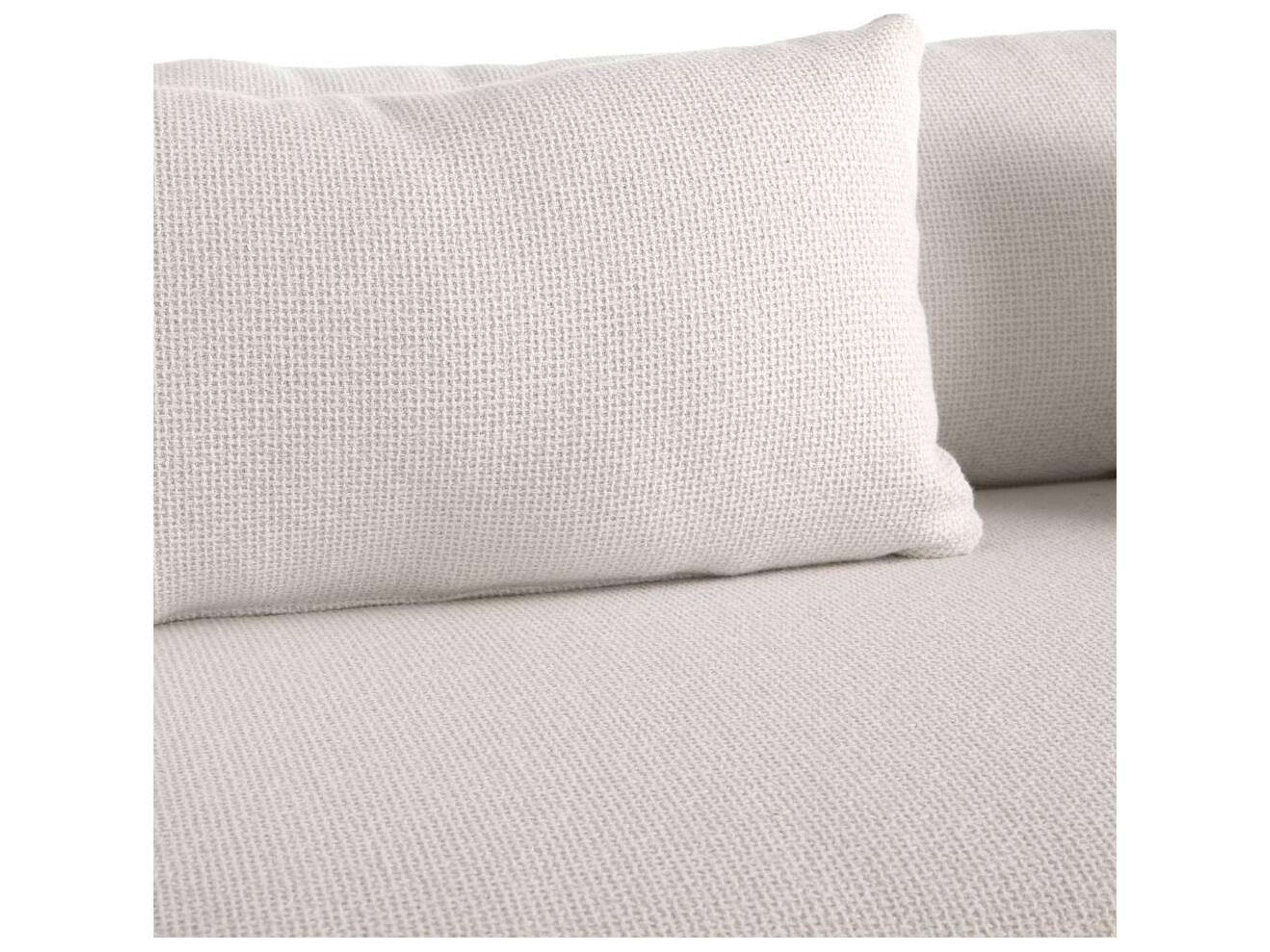 Arteriors Outdoor Fargo Shale Weathered Teak Cushion Loveseat