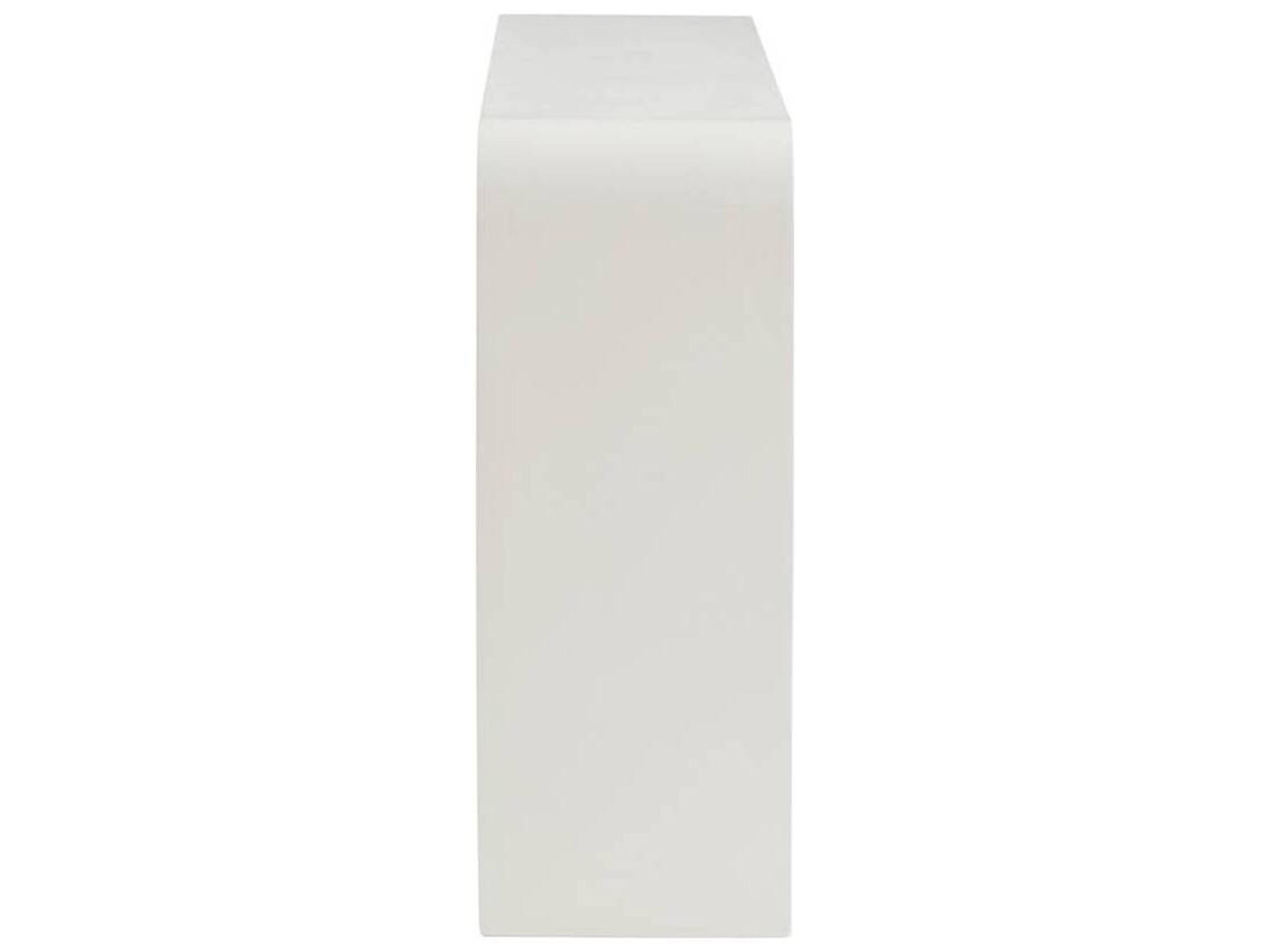 Arteriors Outdoor Farely Ivory Concrete Rectangular Console Table