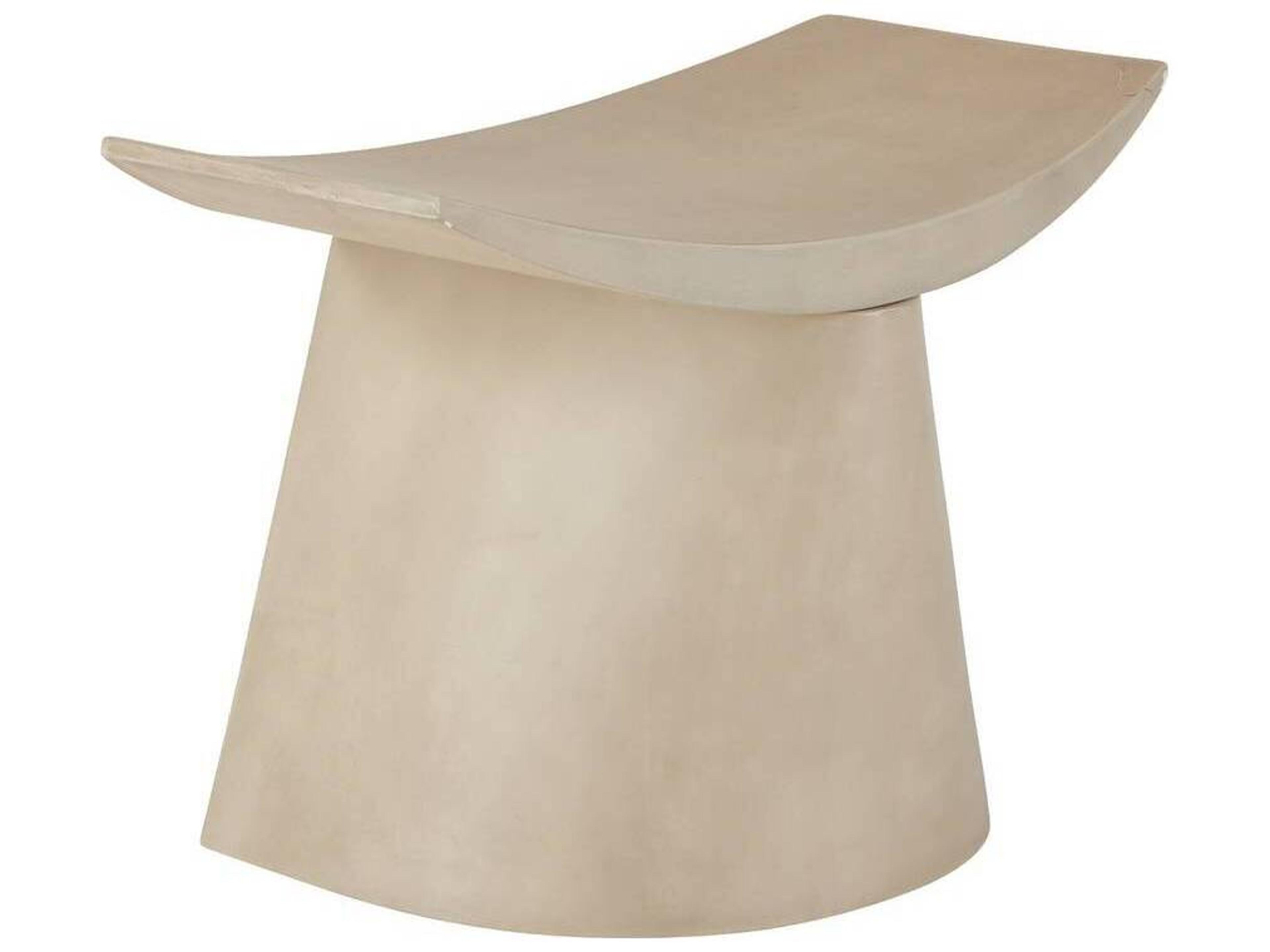 Arteriors Outdoor Enya Stonewashed Concrete Patio Stool